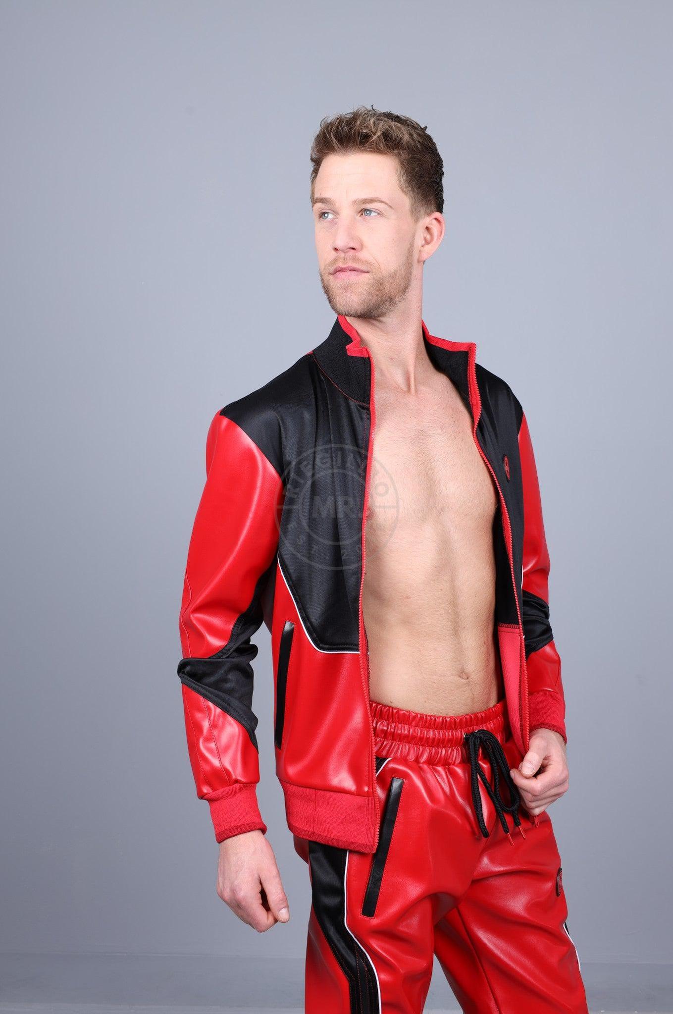 MR. 24 Tracksuit Jacket - Red at MR. Riegillio