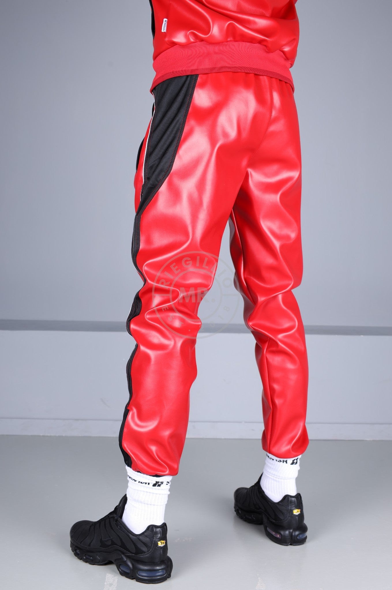 MR. 24 Tracksuit Pants - Red at MR. Riegillio
