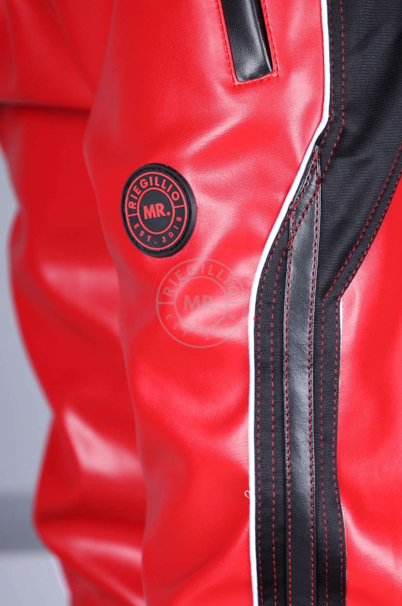 MR. 24 Tracksuit Pants - Red at MR. Riegillio