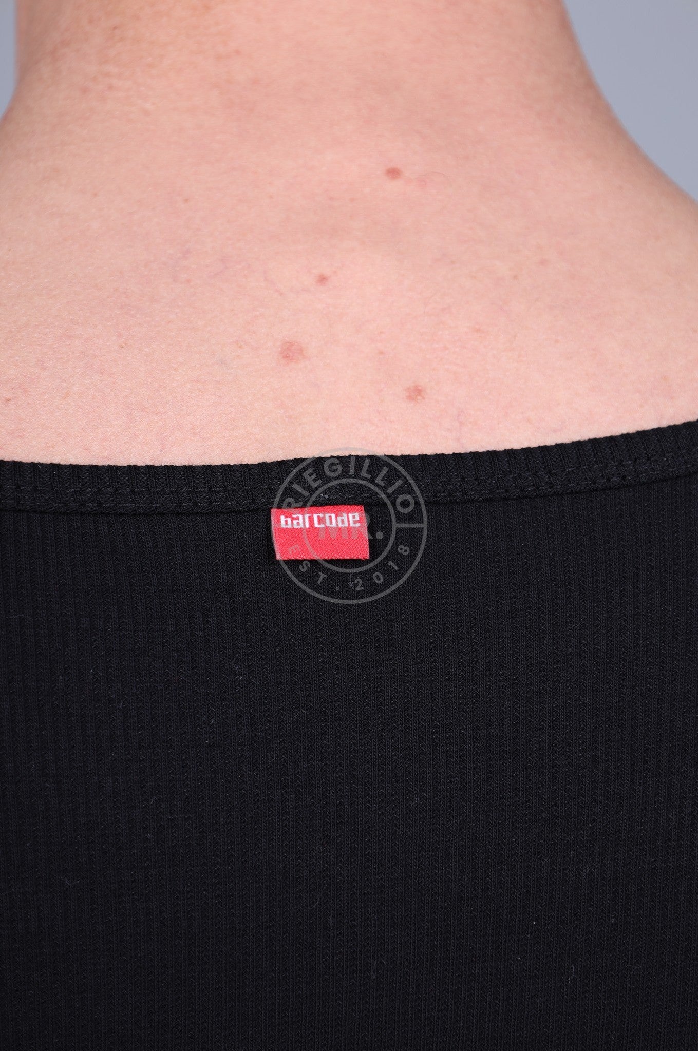 Barcode Rib Body Assi - Black at MR. Riegillio