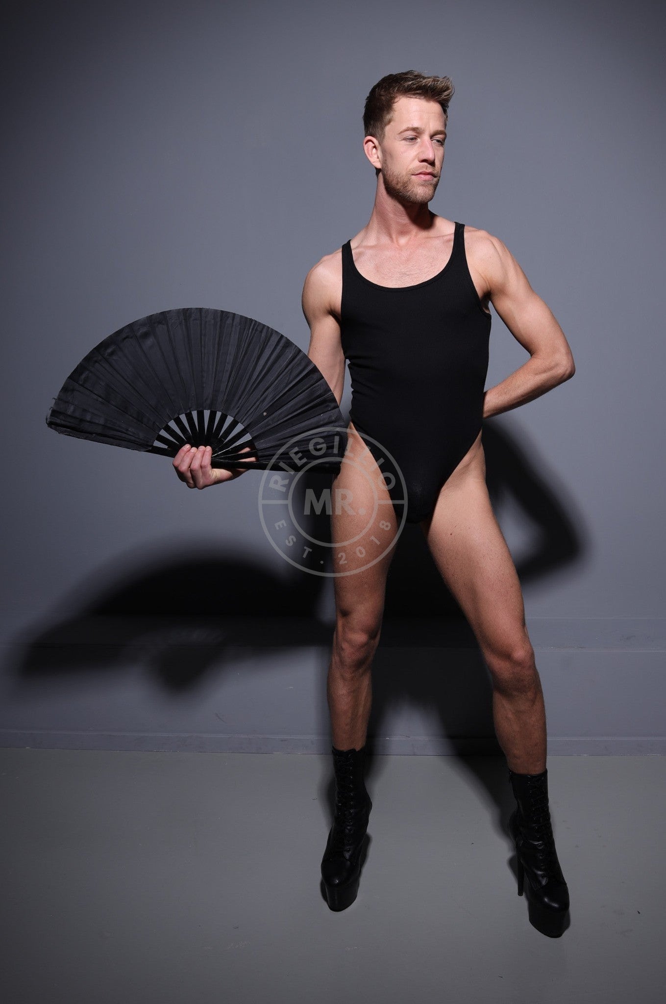 Barcode Rib Body Assi - Black at MR. Riegillio