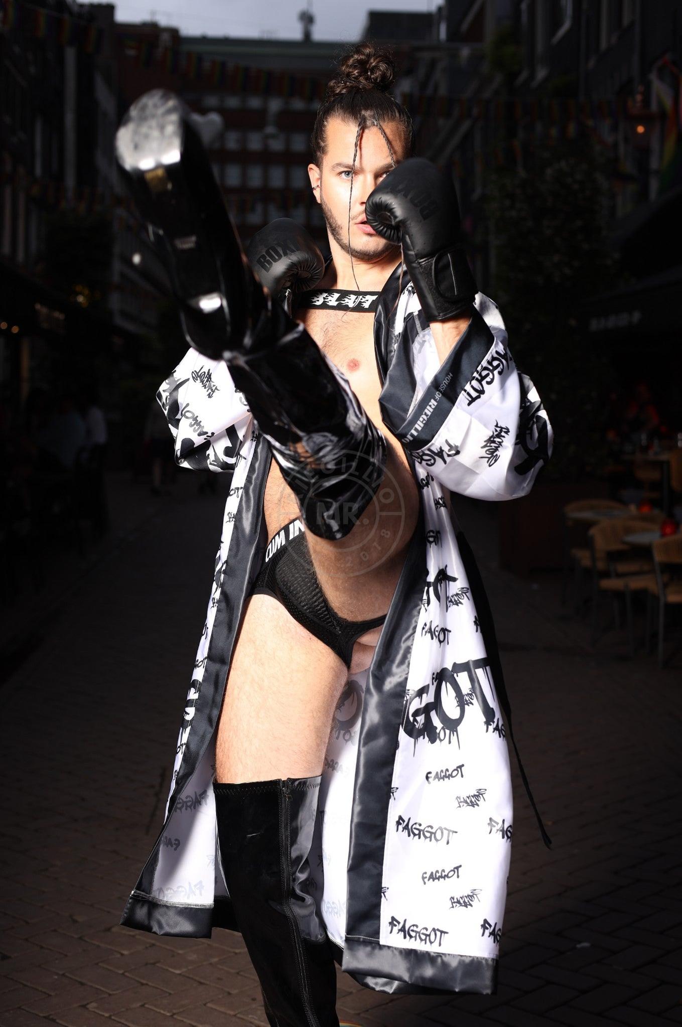 Faggot Kimono - White at MR. Riegillio
