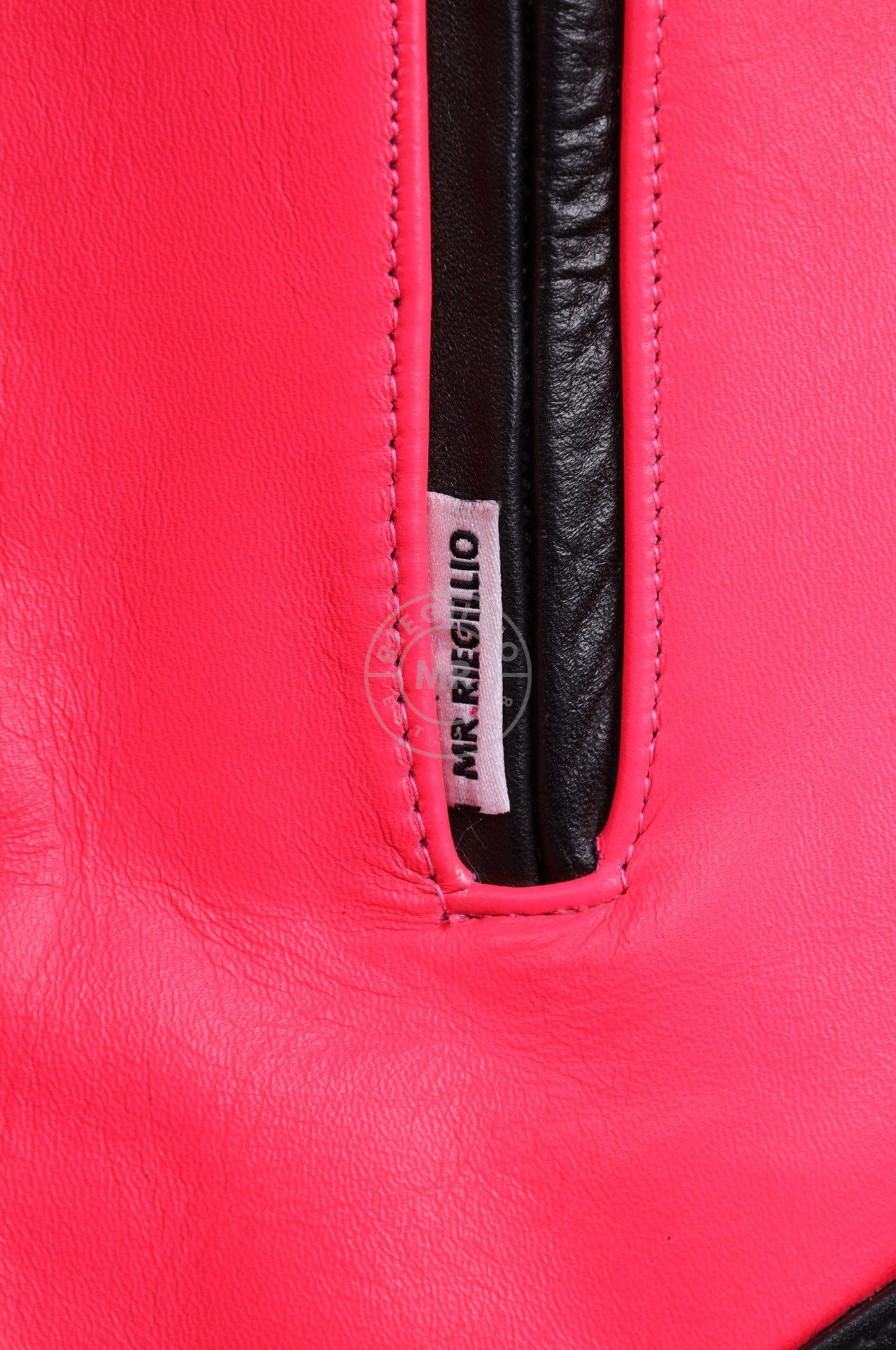 Leather Studded Biker Jacket at MR. Riegillio