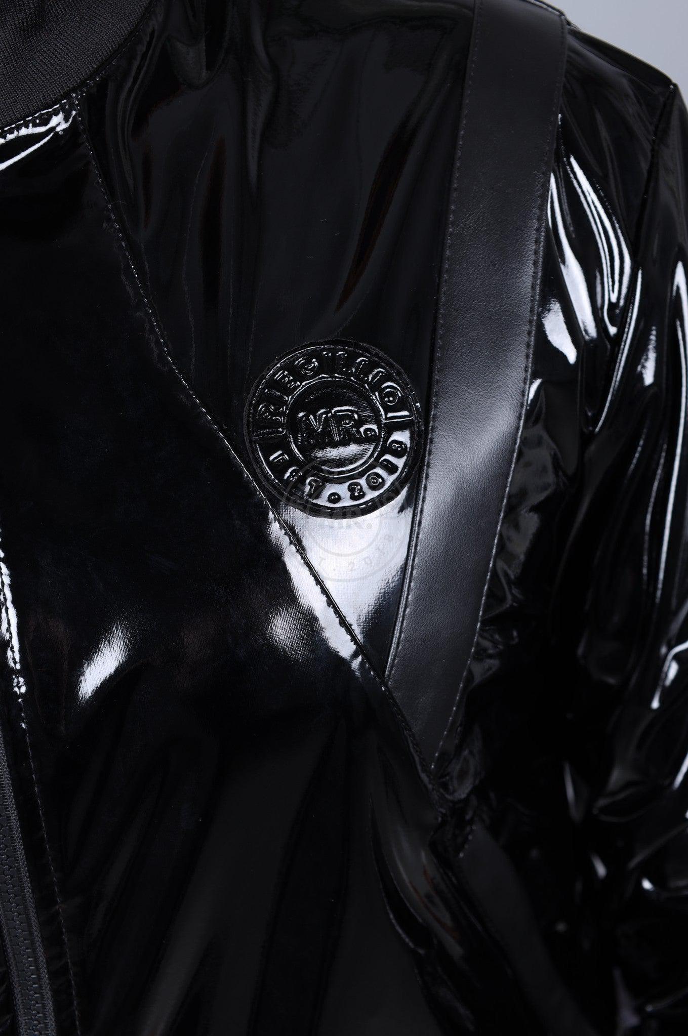 PVC 24 Tracksuit Jacket - Black at MR. Riegillio