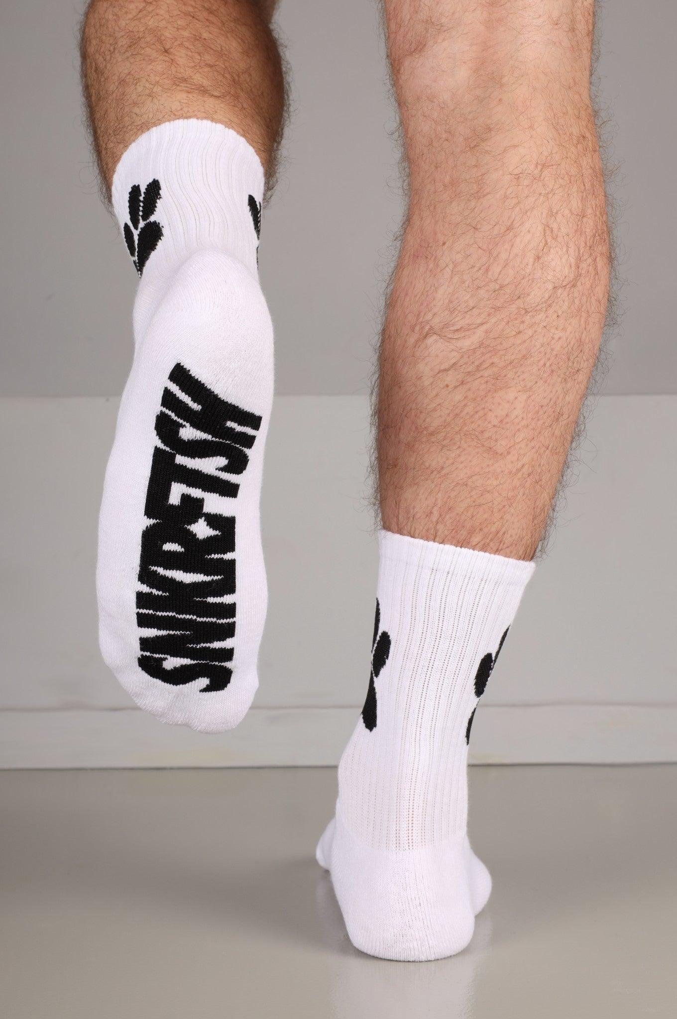 SNKRFTSH PUPPY PAW SOCKS - WHITE at MR. Riegillio