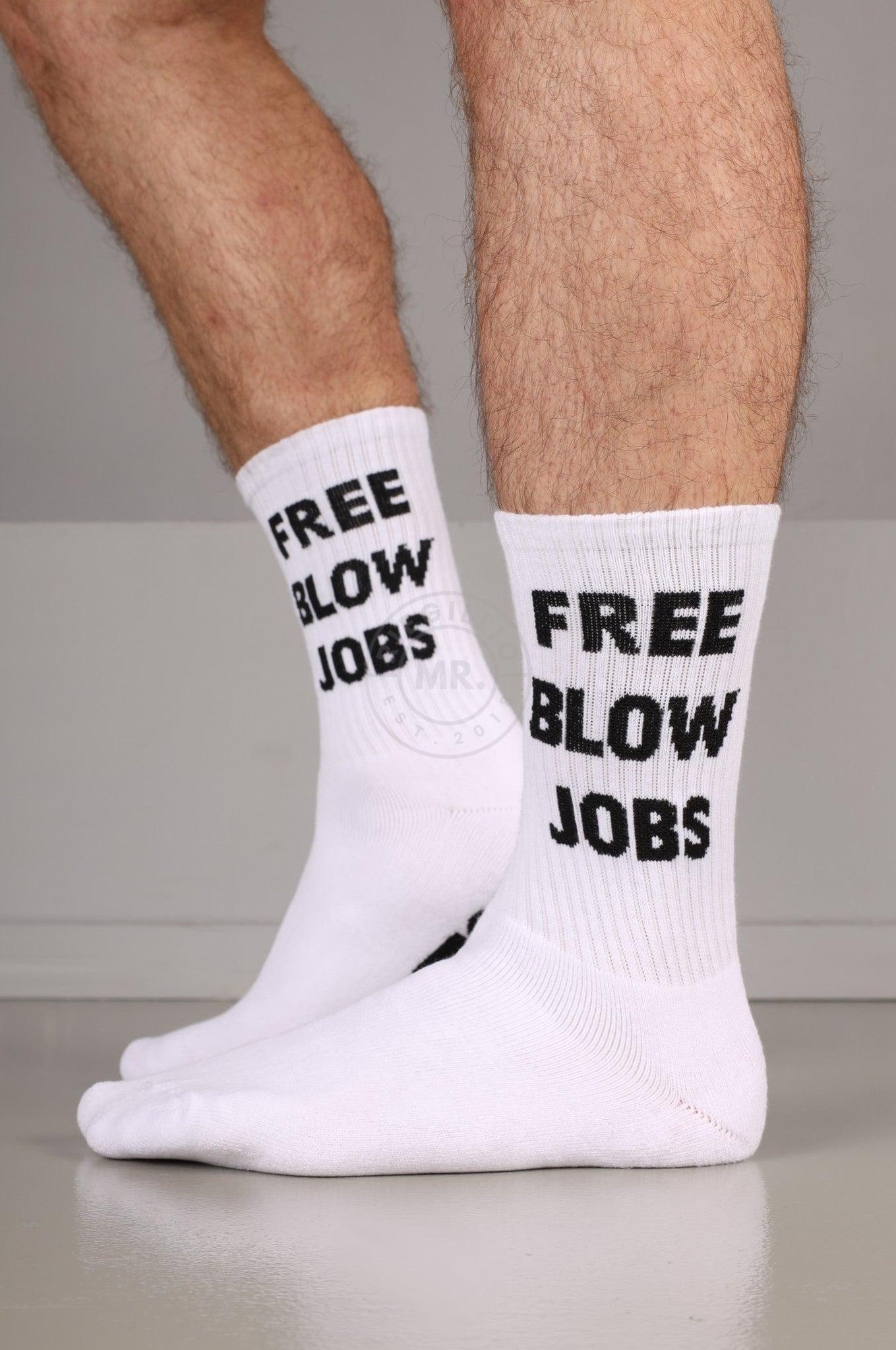 SNKRFTSH FREE BLOW JOBS Socks at MR. Riegillio