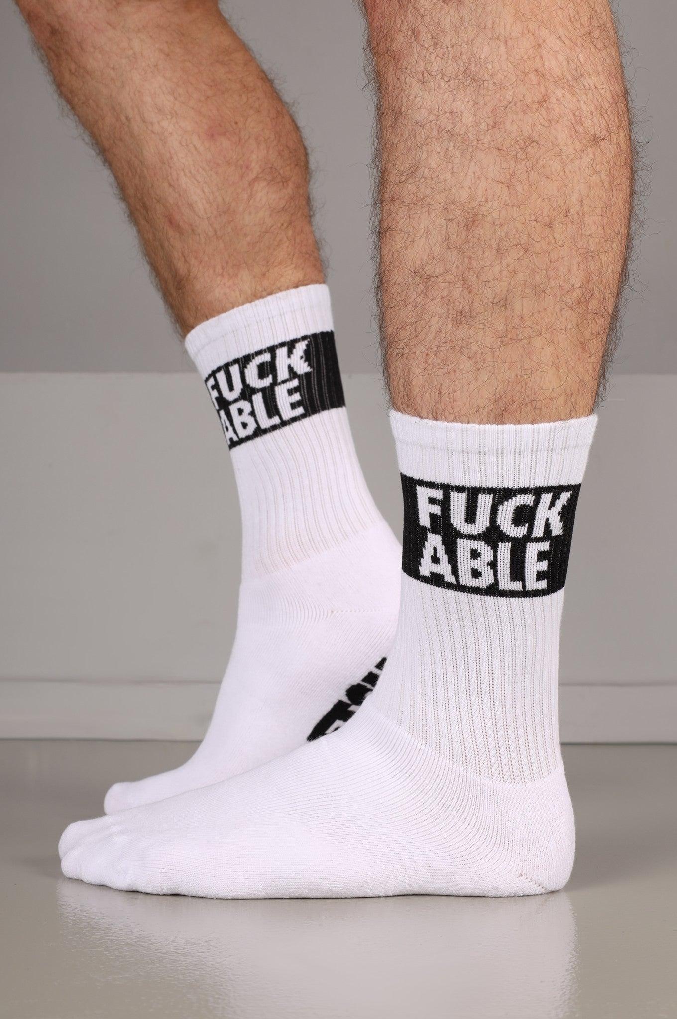 SNKRFTSH FUCKABLE Socks at MR. Riegillio