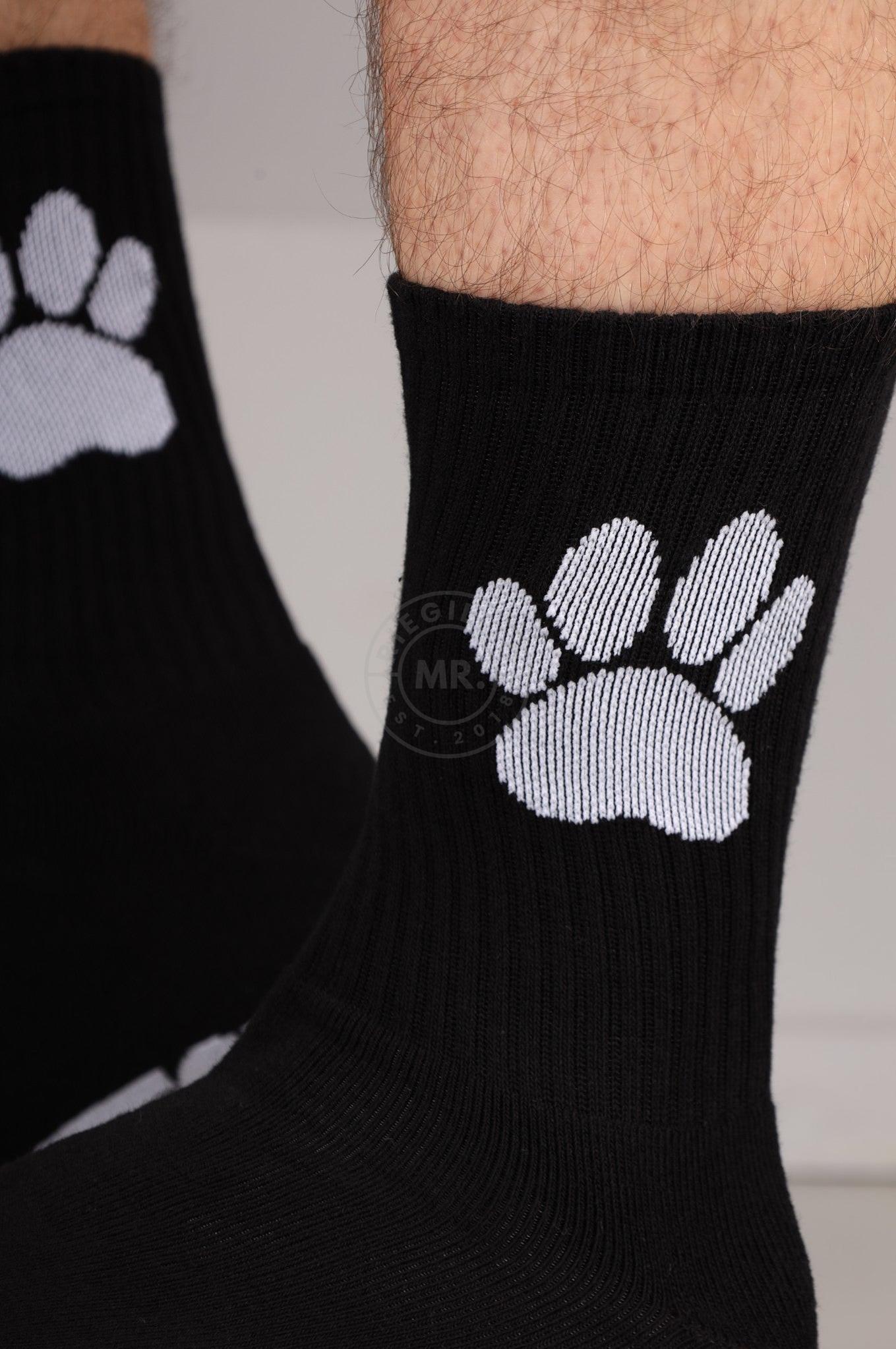 SNKRFTSH PUPPY PAW SOCKS - BLACK at MR. Riegillio