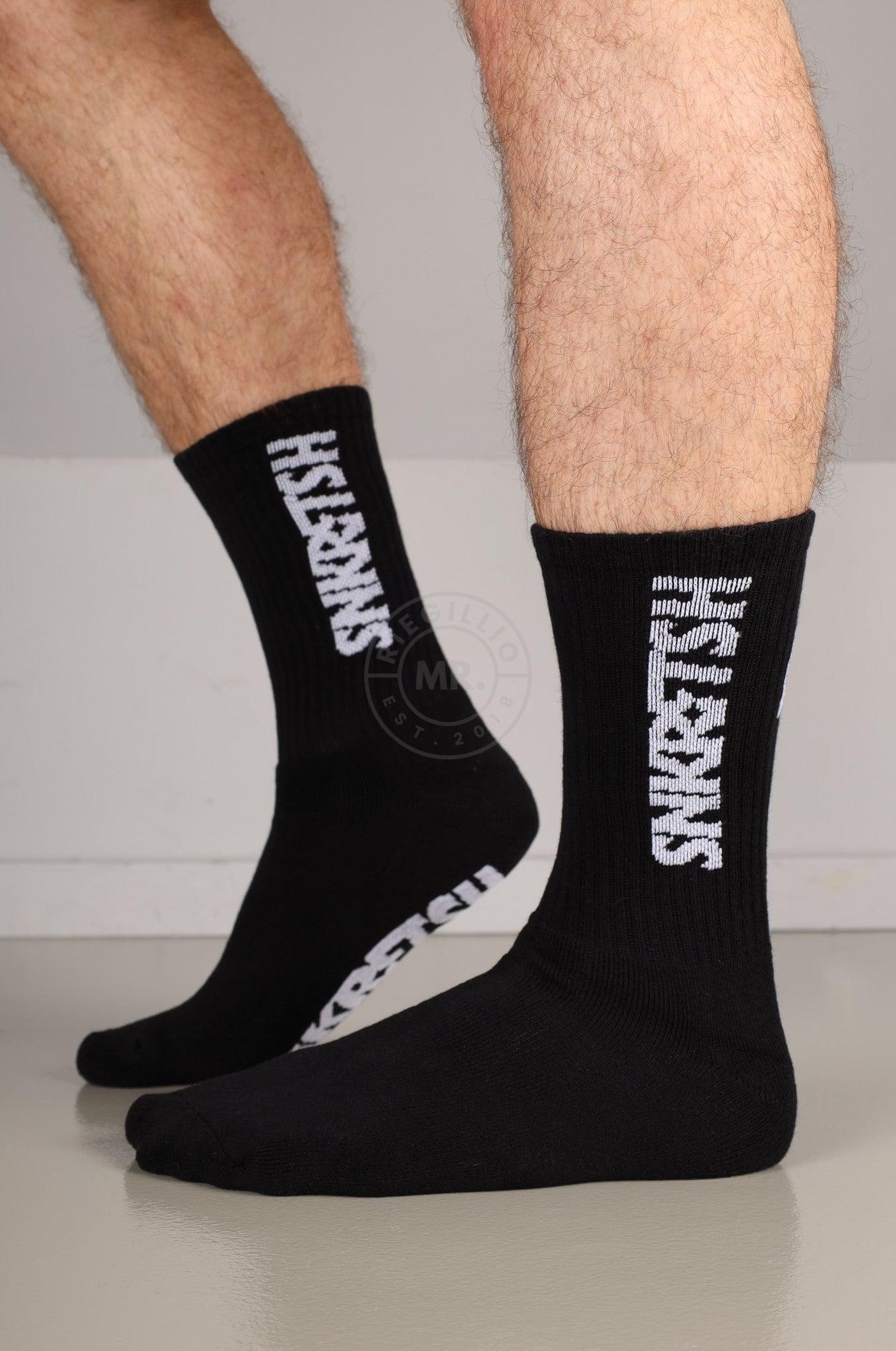 SNKRFTSH Crew Socks Black at MR. Riegillio