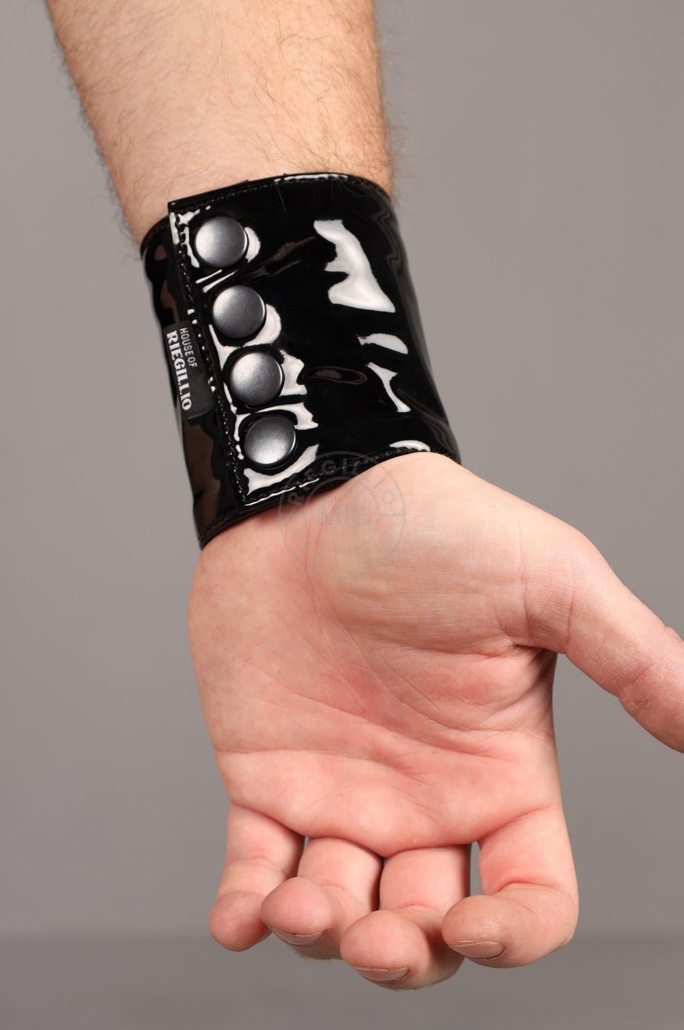 PVC Wrist Wallet - Black at MR. Riegillio