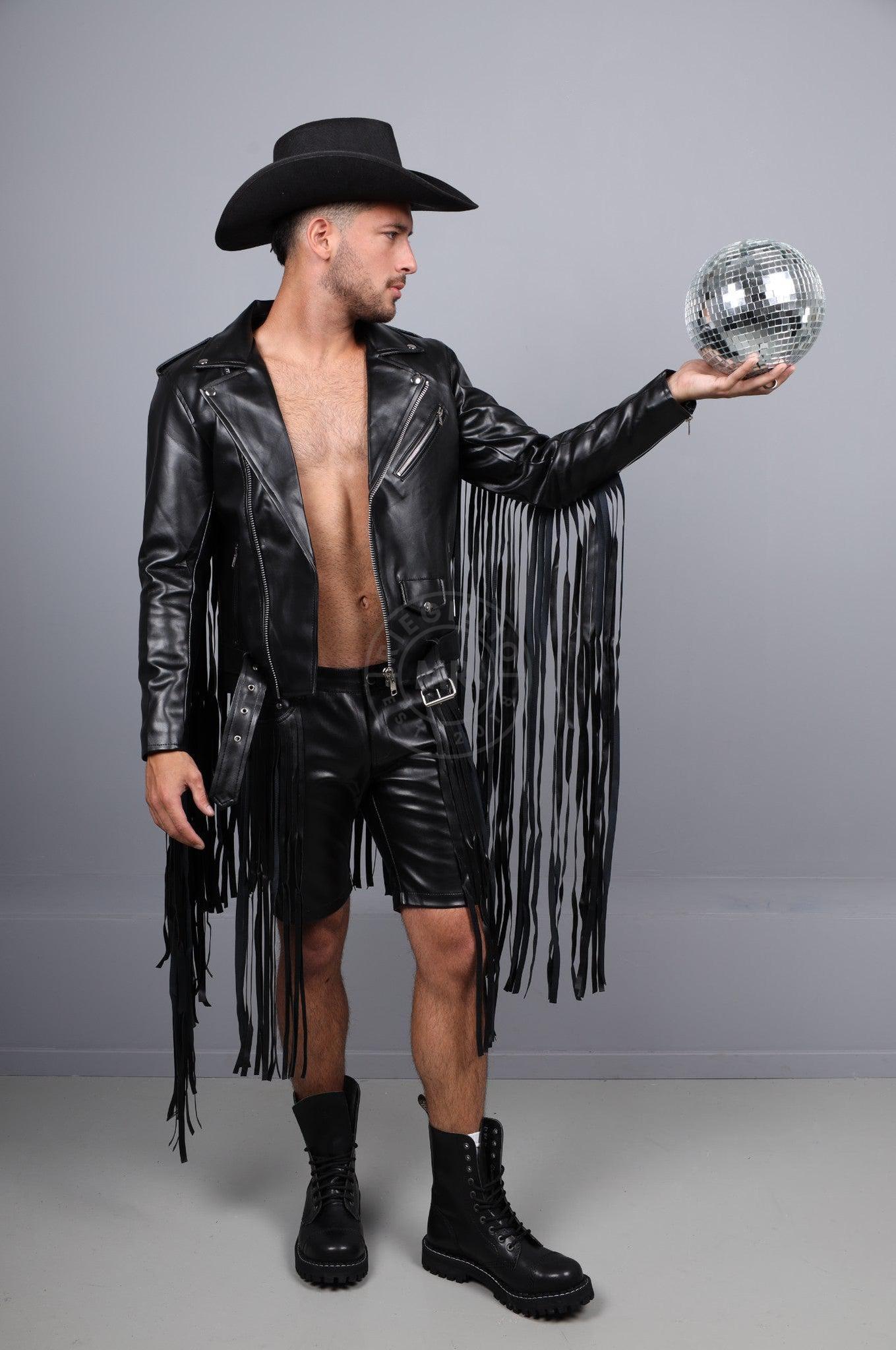 MR. Fringe Pocket Short - Black at MR. Riegillio