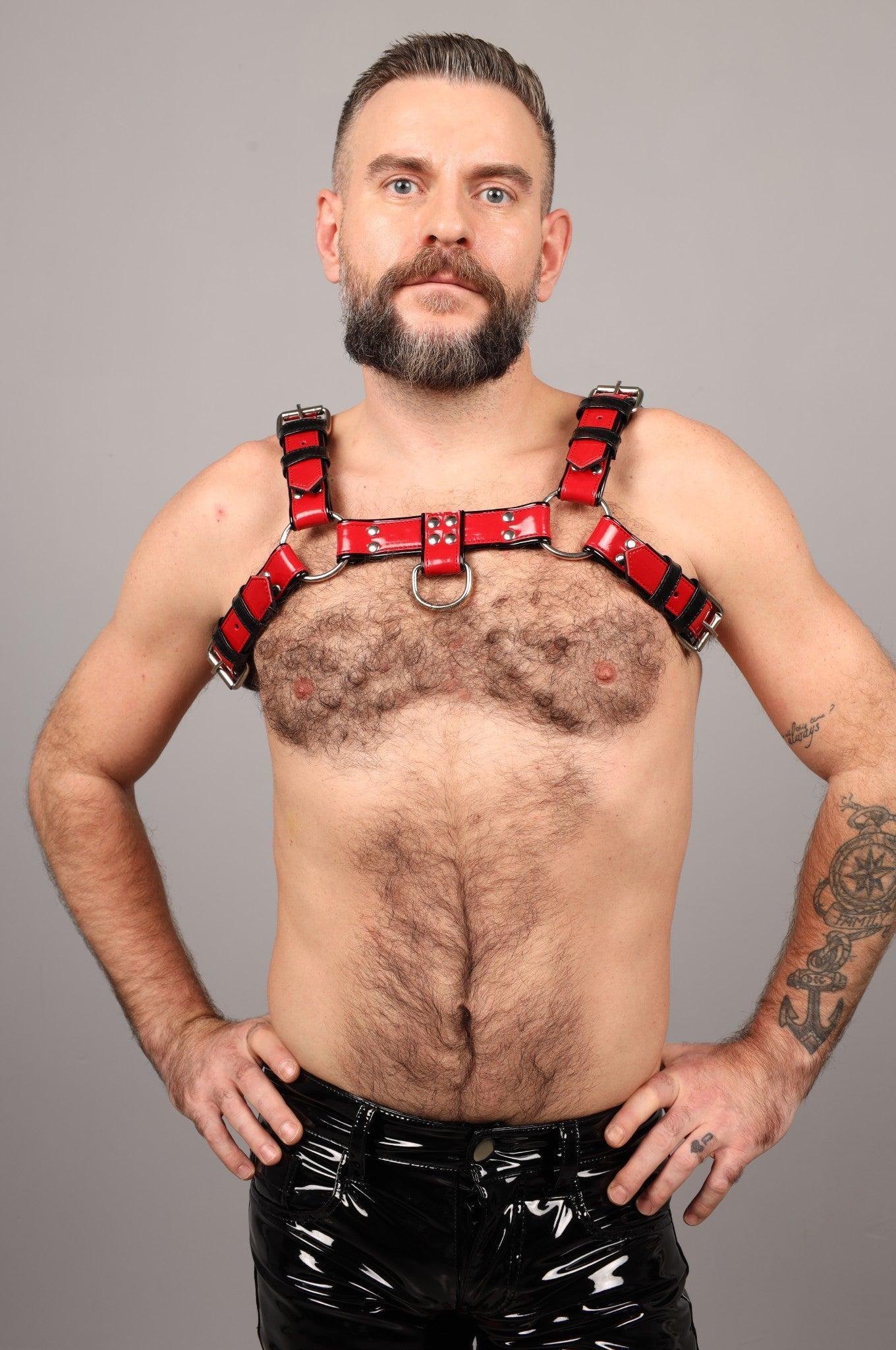 PVC Harness - Red at MR. Riegillio