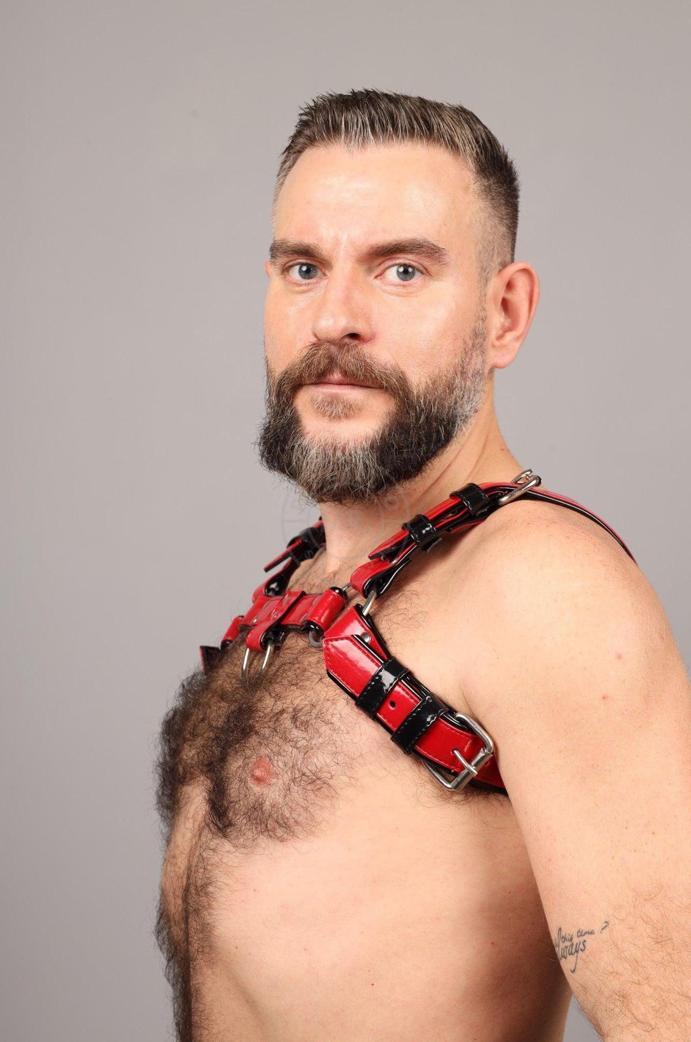 PVC Harness - Red at MR. Riegillio