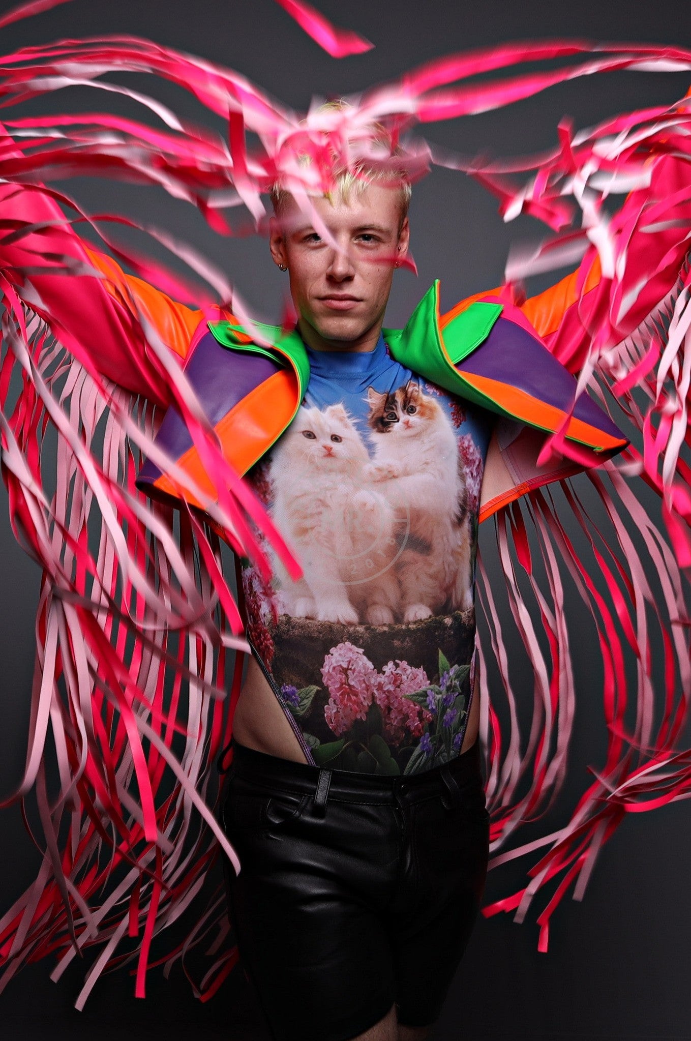 MR. Cropped Fringe Jacket - PROUD at MR. Riegillio