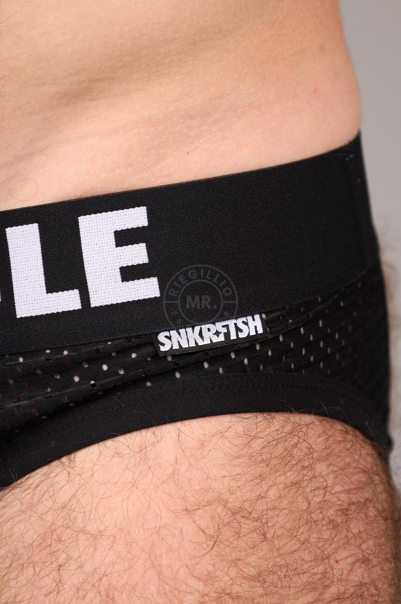 SNKRFTSH Mesh Jock FUCKABLE - Black at MR. Riegillio
