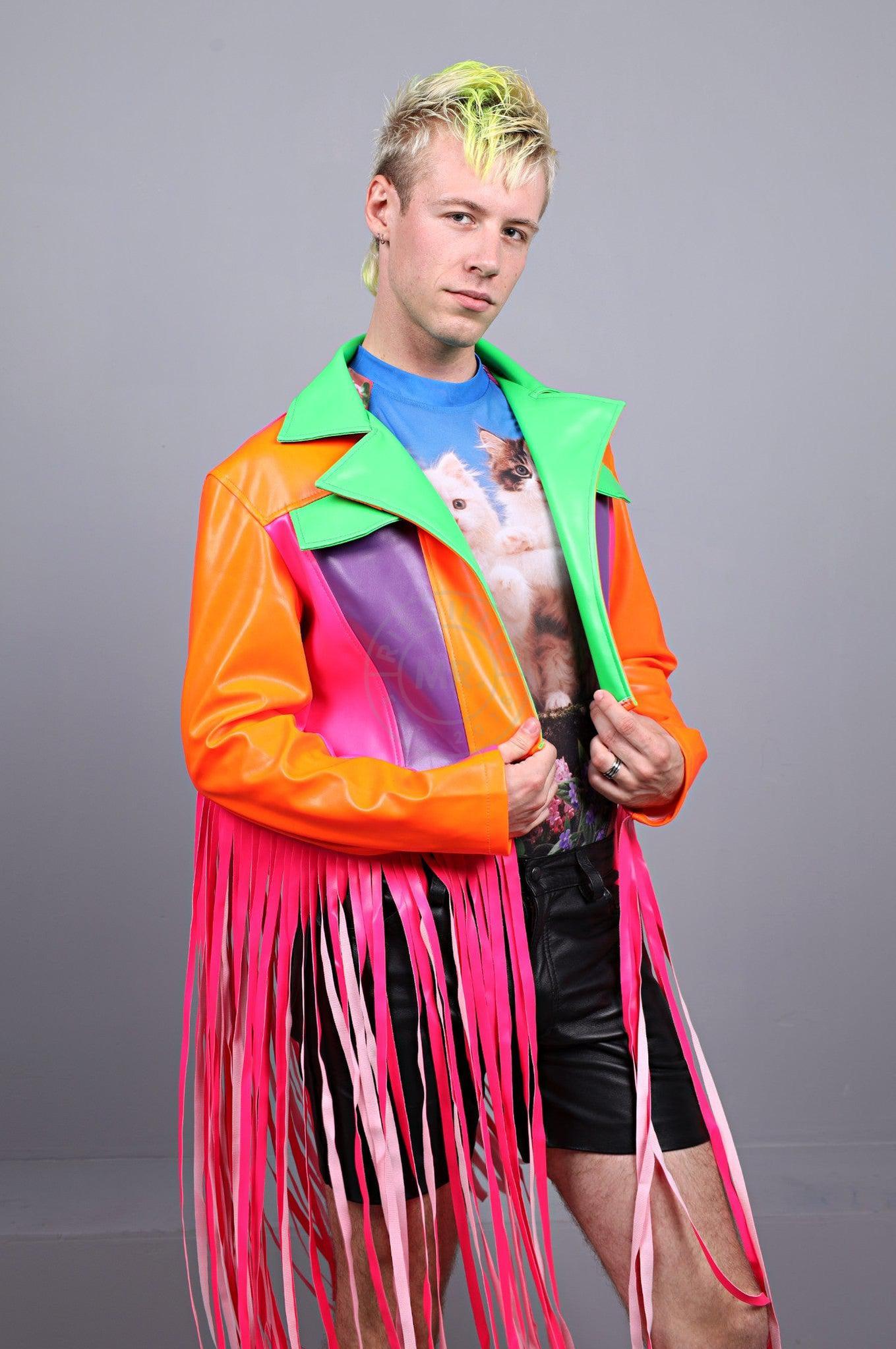 MR. Cropped Fringe Jacket - PROUD at MR. Riegillio