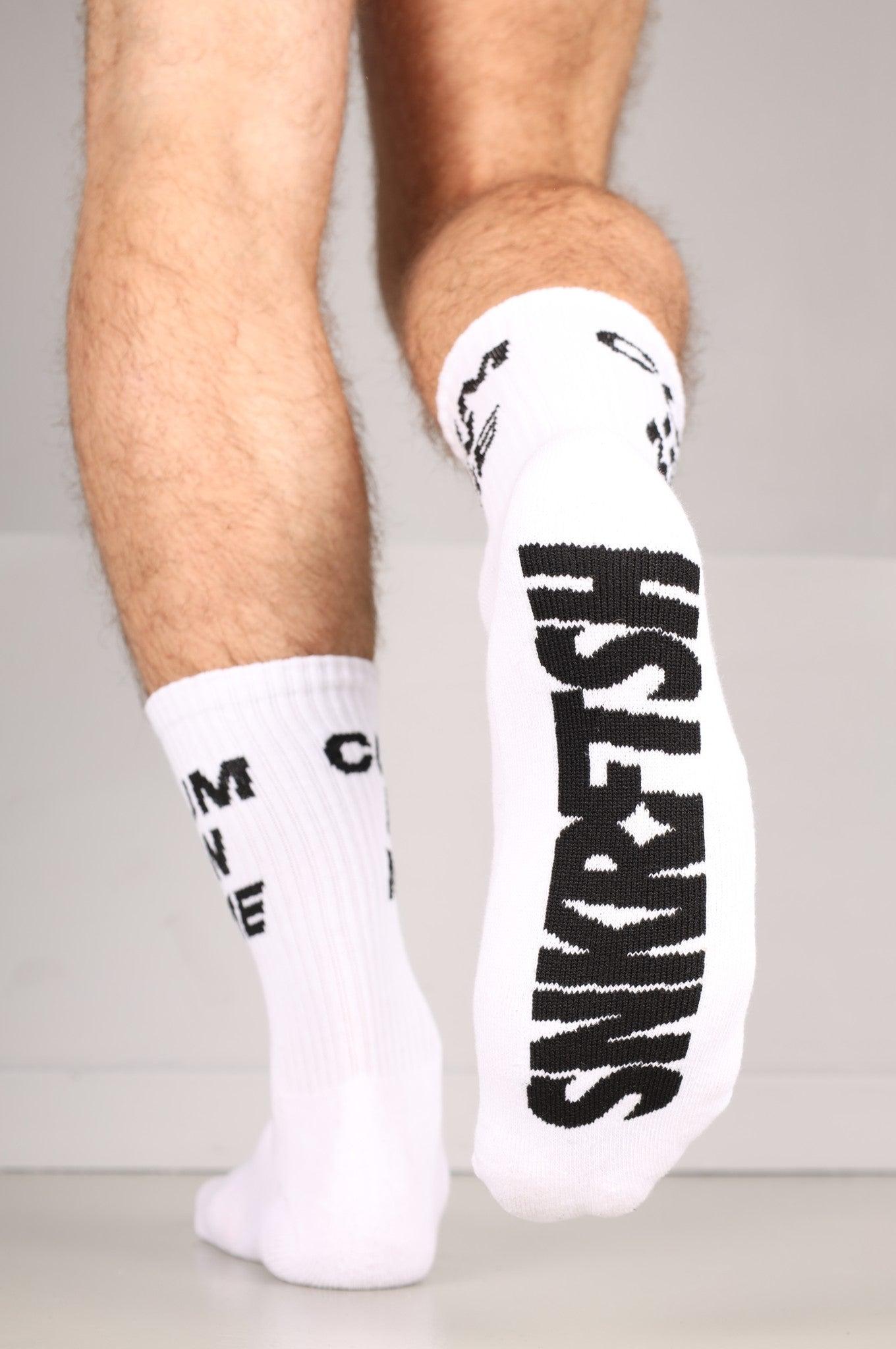 SNKRFTSH CUM IN ME Socks at MR. Riegillio
