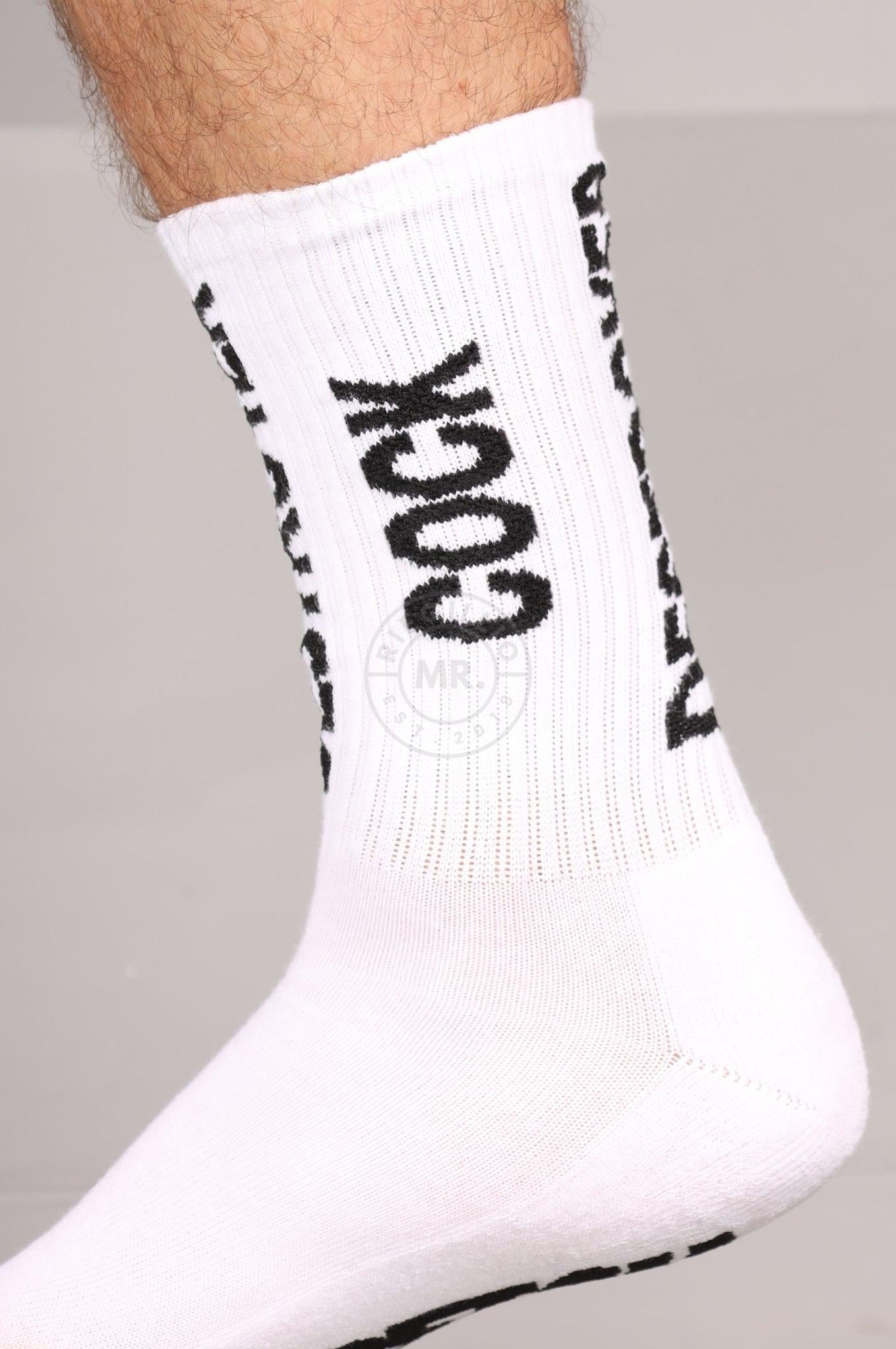 SNKRFTSH COCK DESTROYER Socks at MR. Riegillio