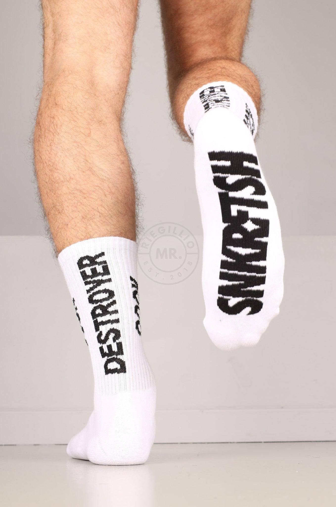 SNKRFTSH COCK DESTROYER Socks at MR. Riegillio