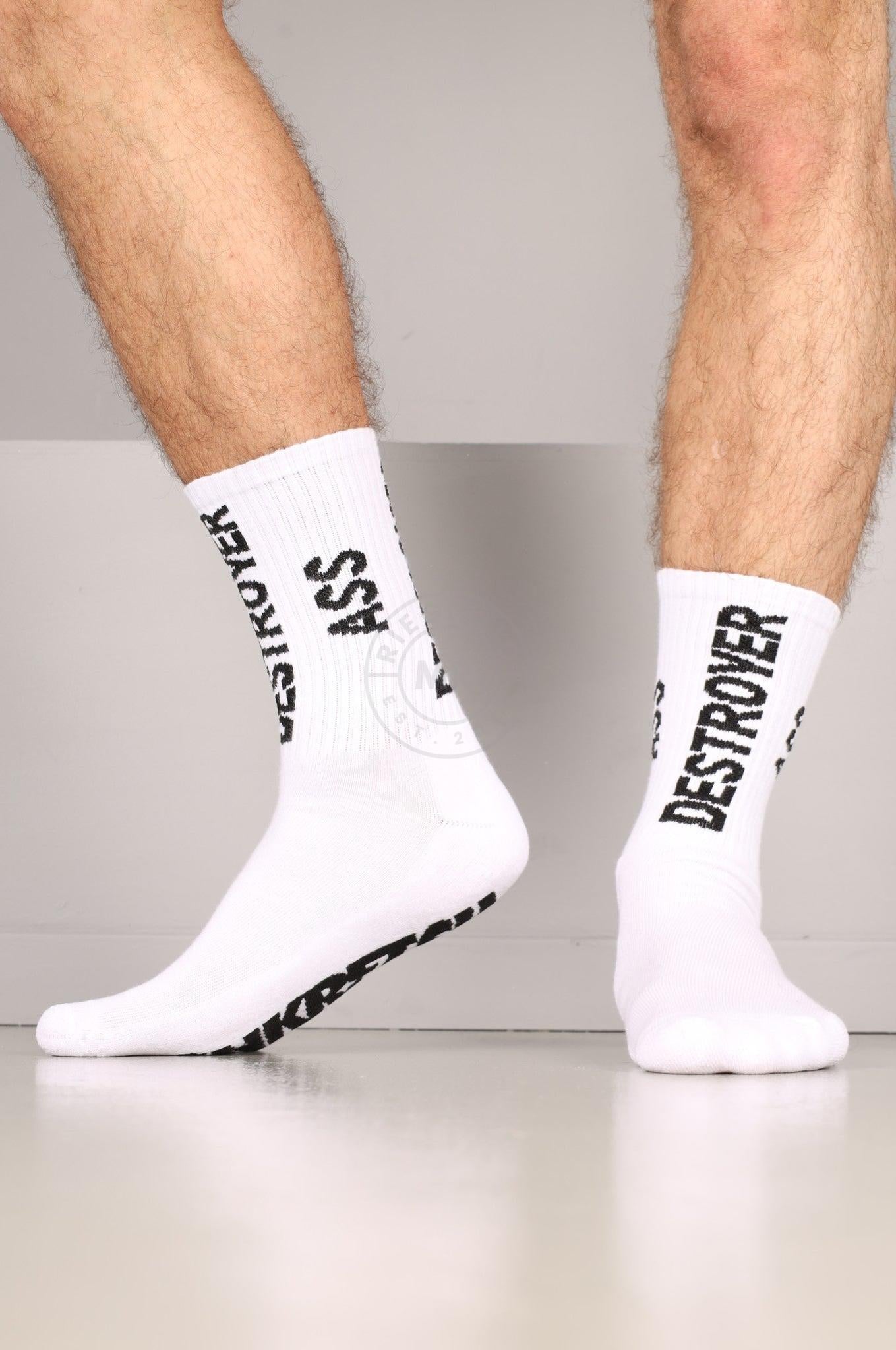 SNKRFTSH ASS DESTROYER Socks at MR. Riegillio