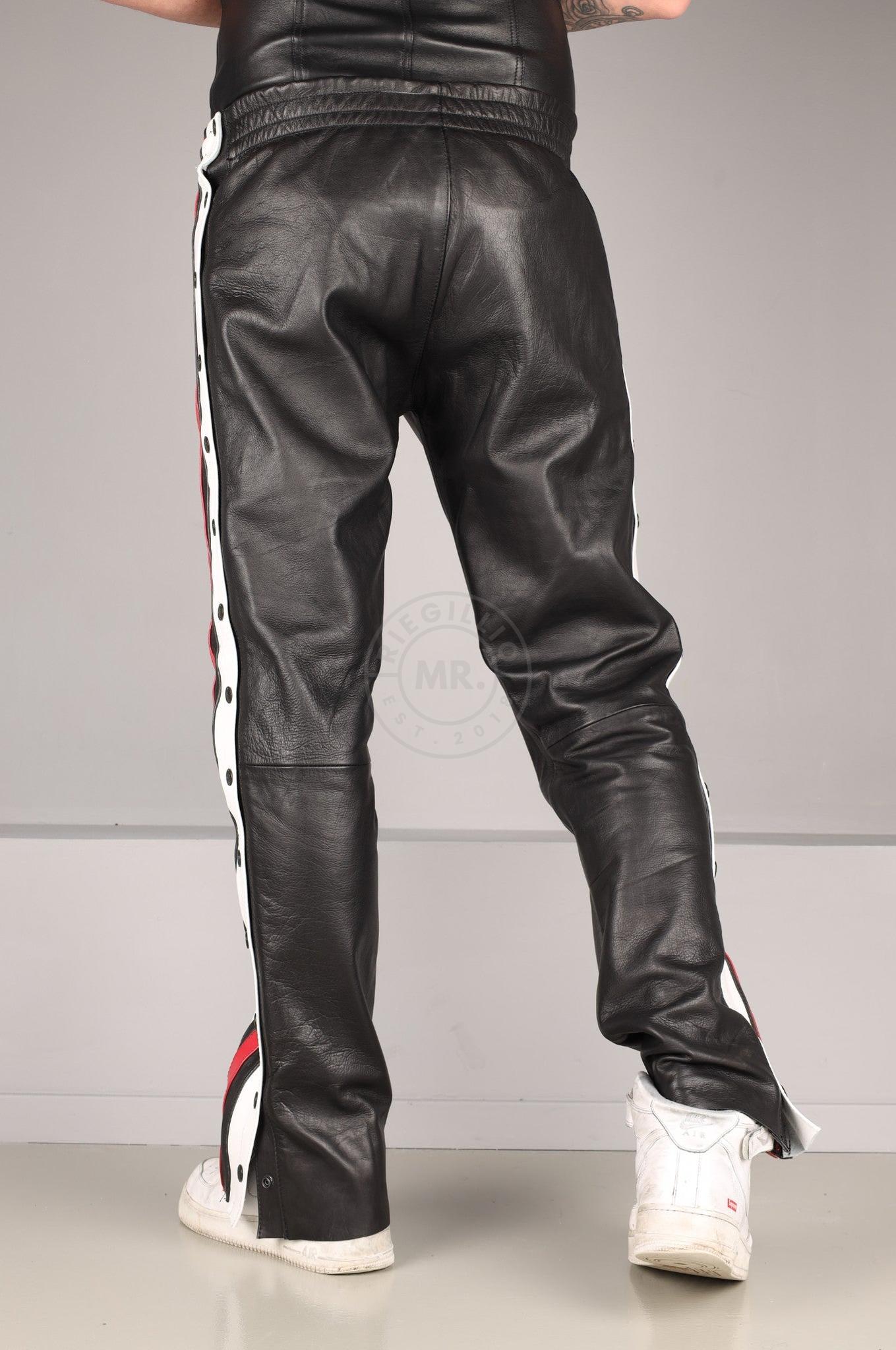 Leather Track Pants Button Down at MR. Riegillio