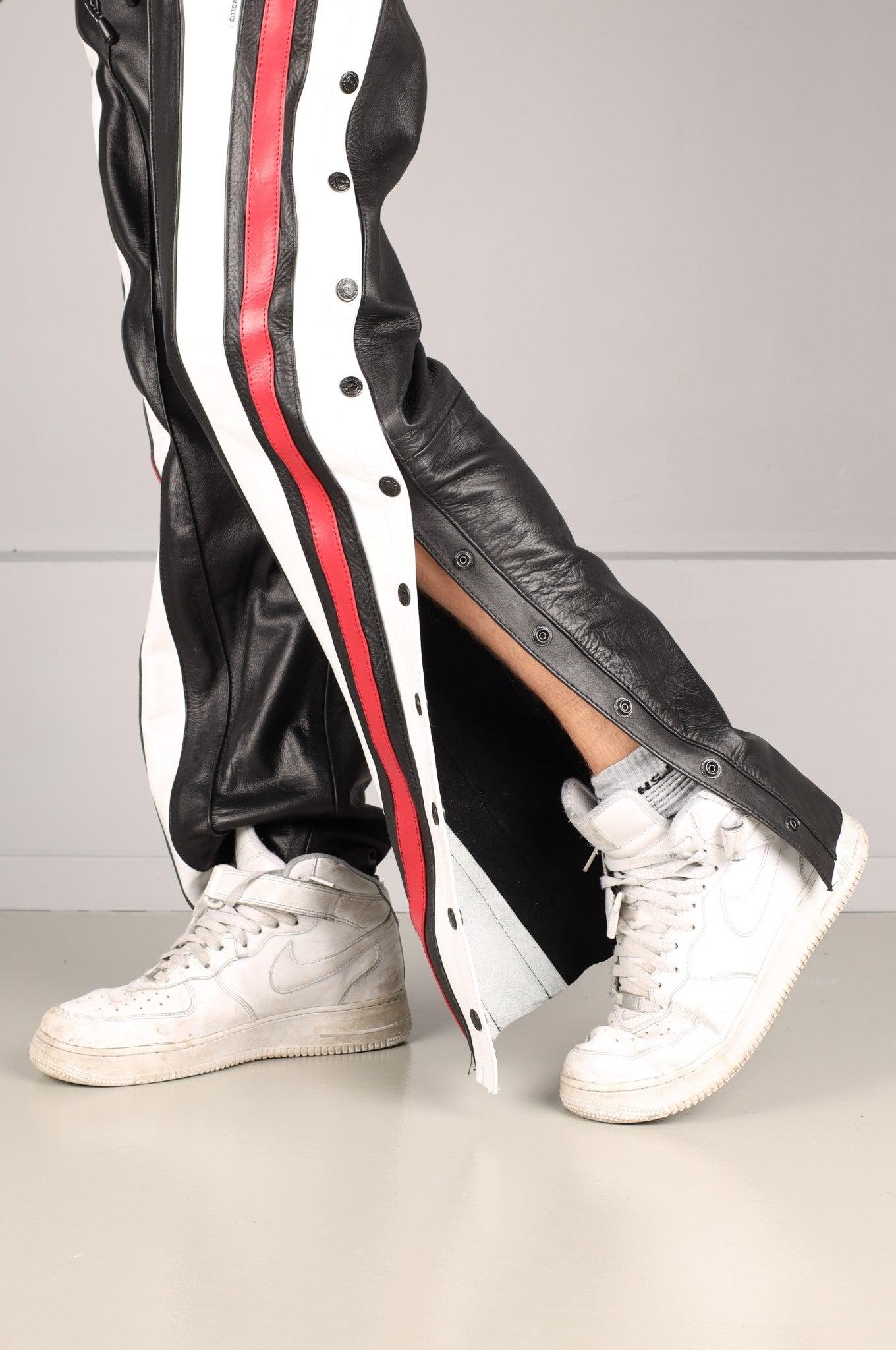 Leather Track Pants Button Down at MR. Riegillio