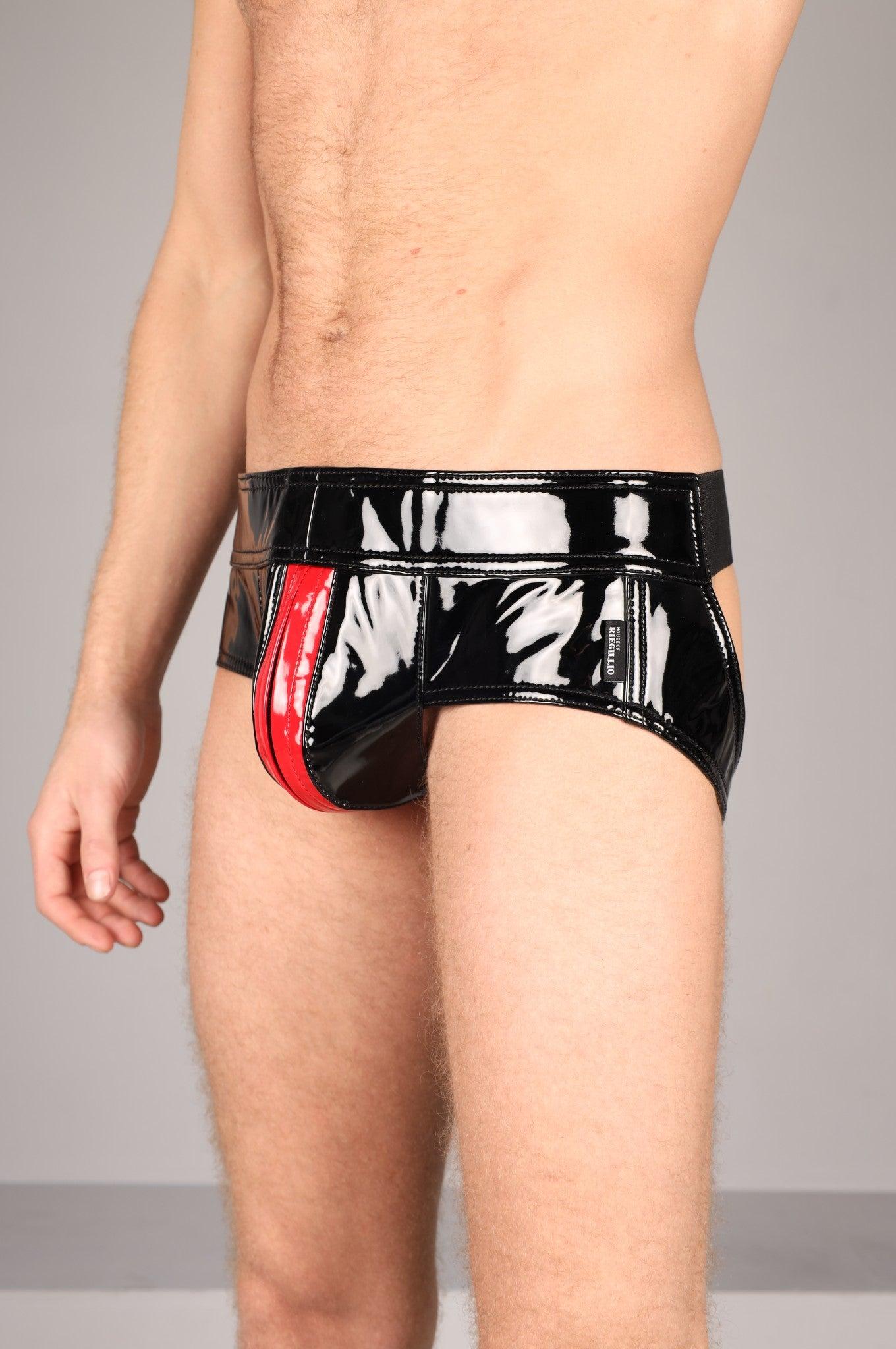 PVC Jockstrap - Red at MR. Riegillio