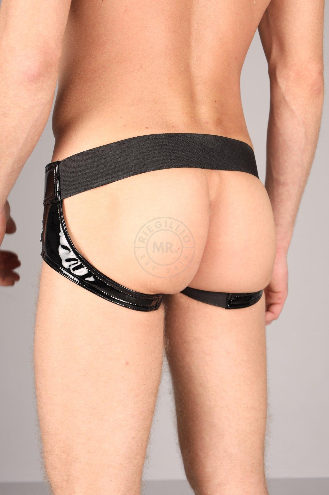 PVC Jockstrap - Blue at MR. Riegillio