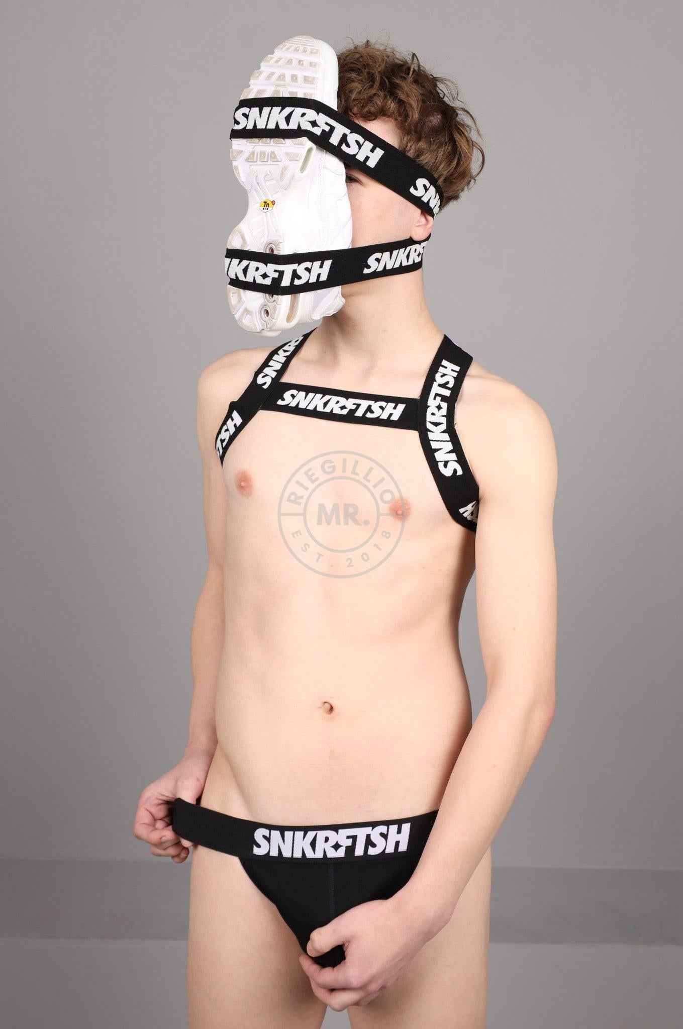 SNKRFTSH Sneaker Sniffer Mask at MR. Riegillio