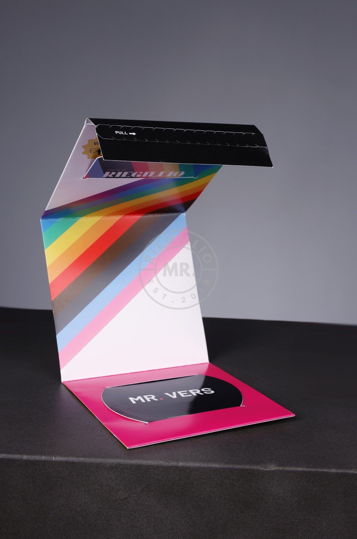 Printed Gift Card at MR. Riegillio