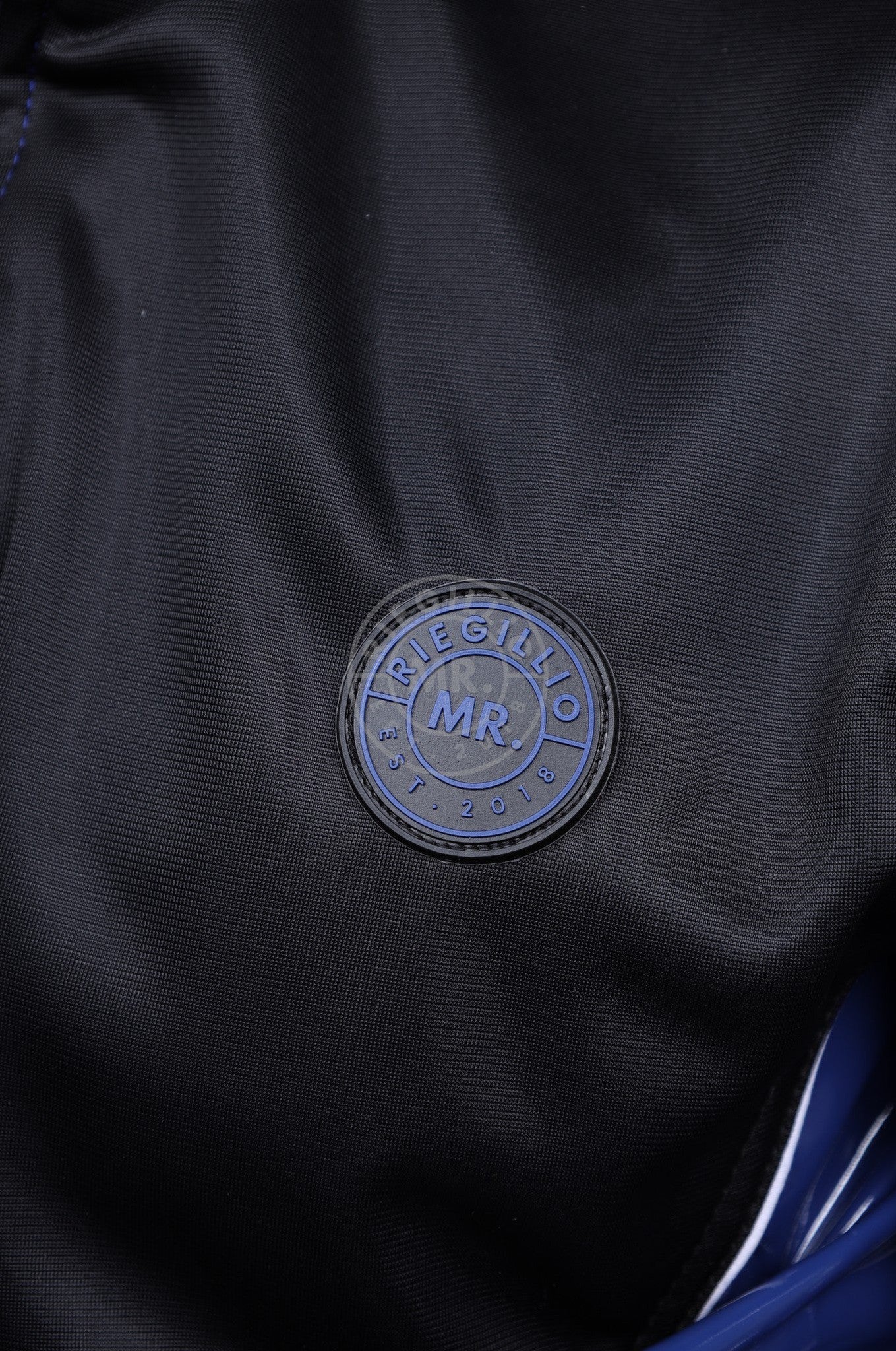 PVC 24 Tracksuit Jacket - Blue at MR. Riegillio