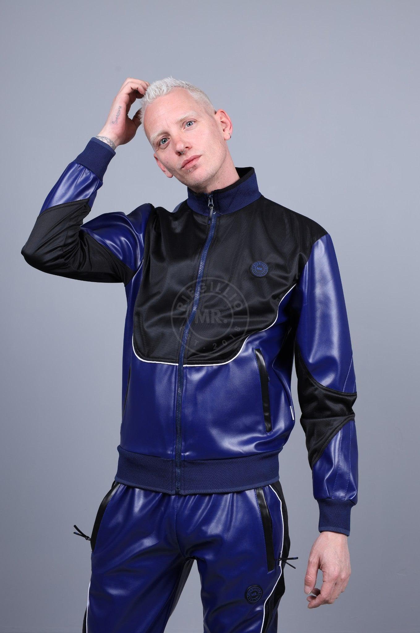 MR. 24 Tracksuit Jacket - Blue at MR. Riegillio