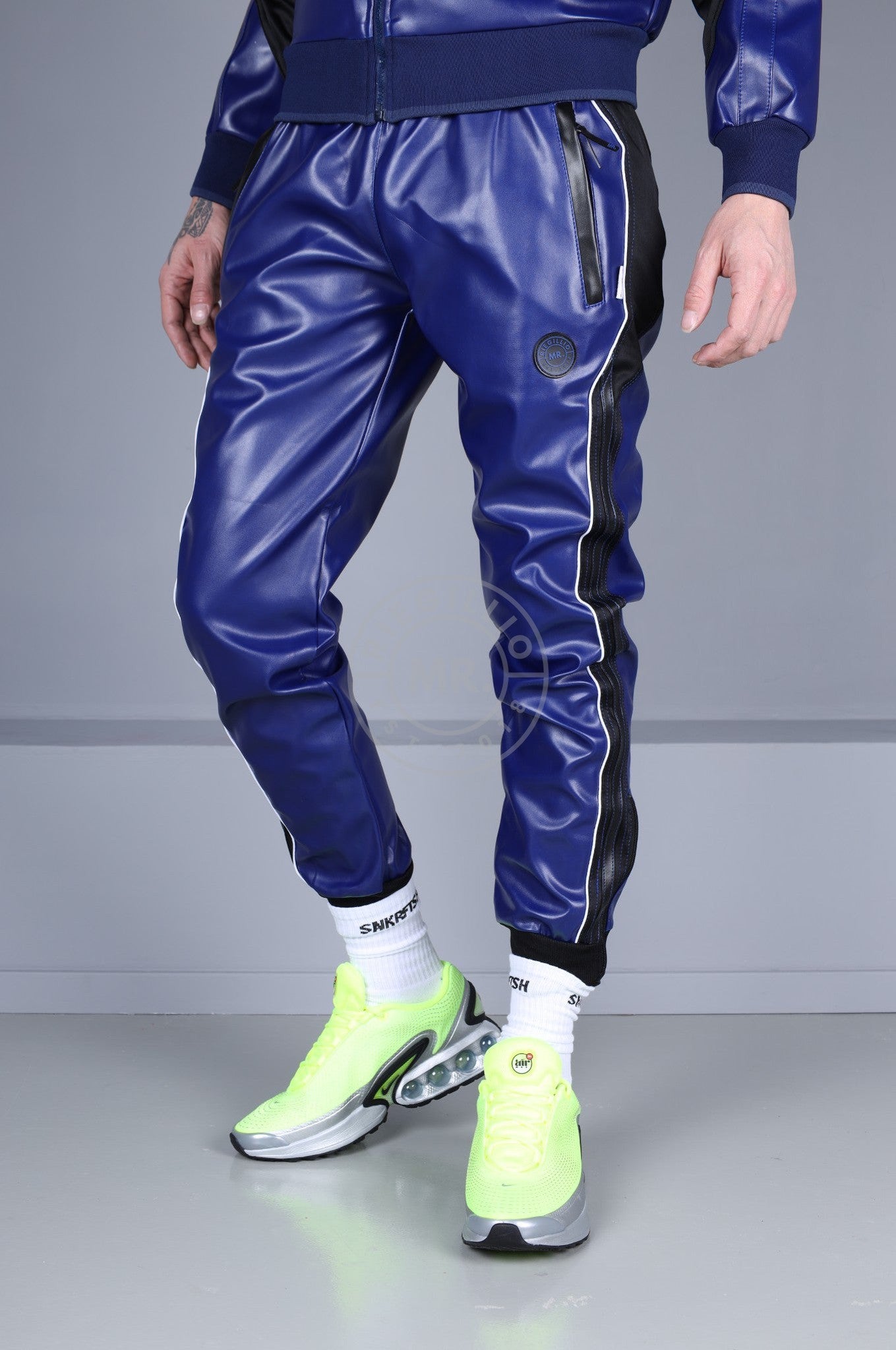 MR. 24 Tracksuit Pants - Blue at MR. Riegillio