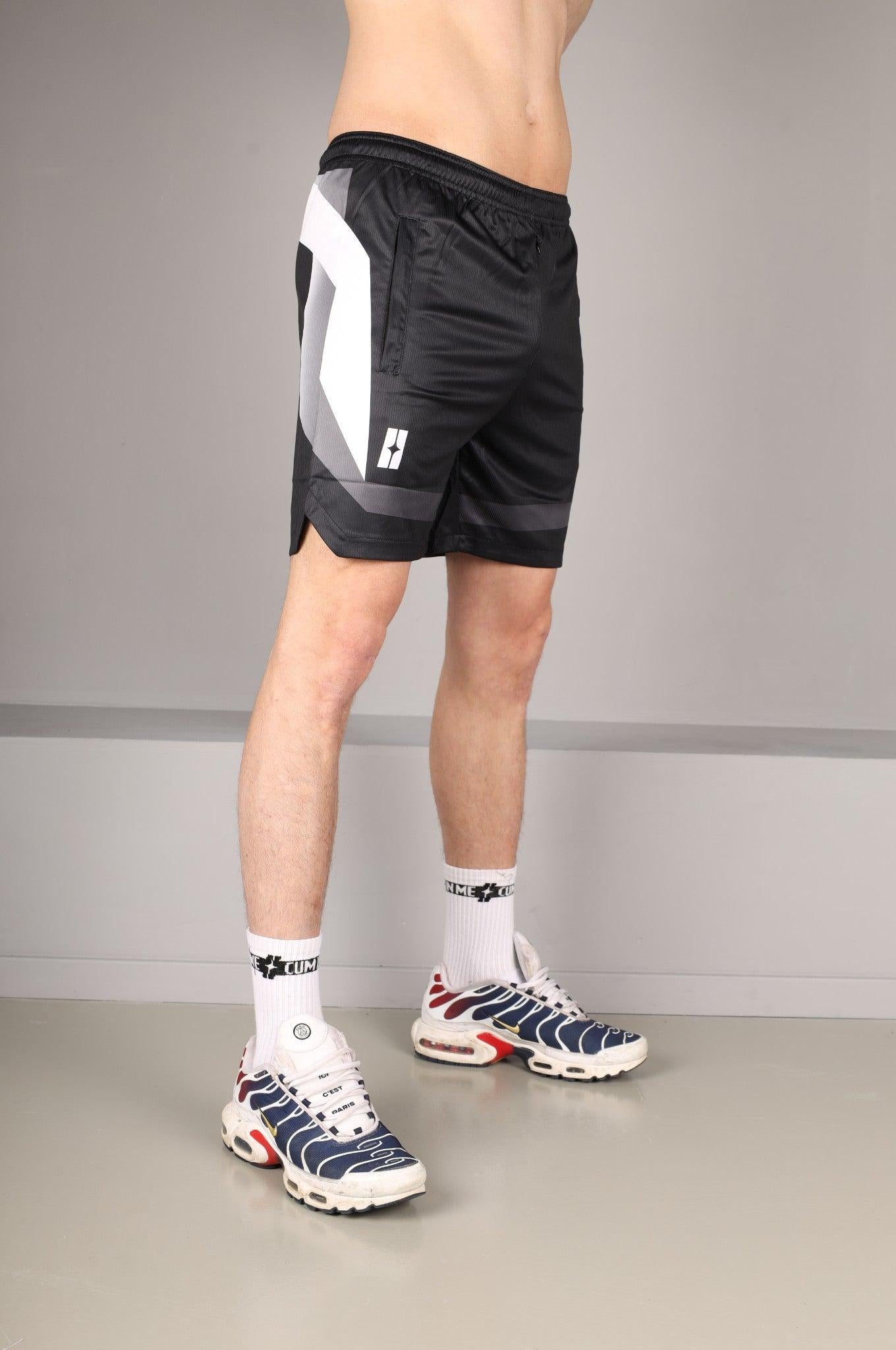 SNKRFTSH Sports Thru Zip Short SF24/7 - Black at MR. Riegillio