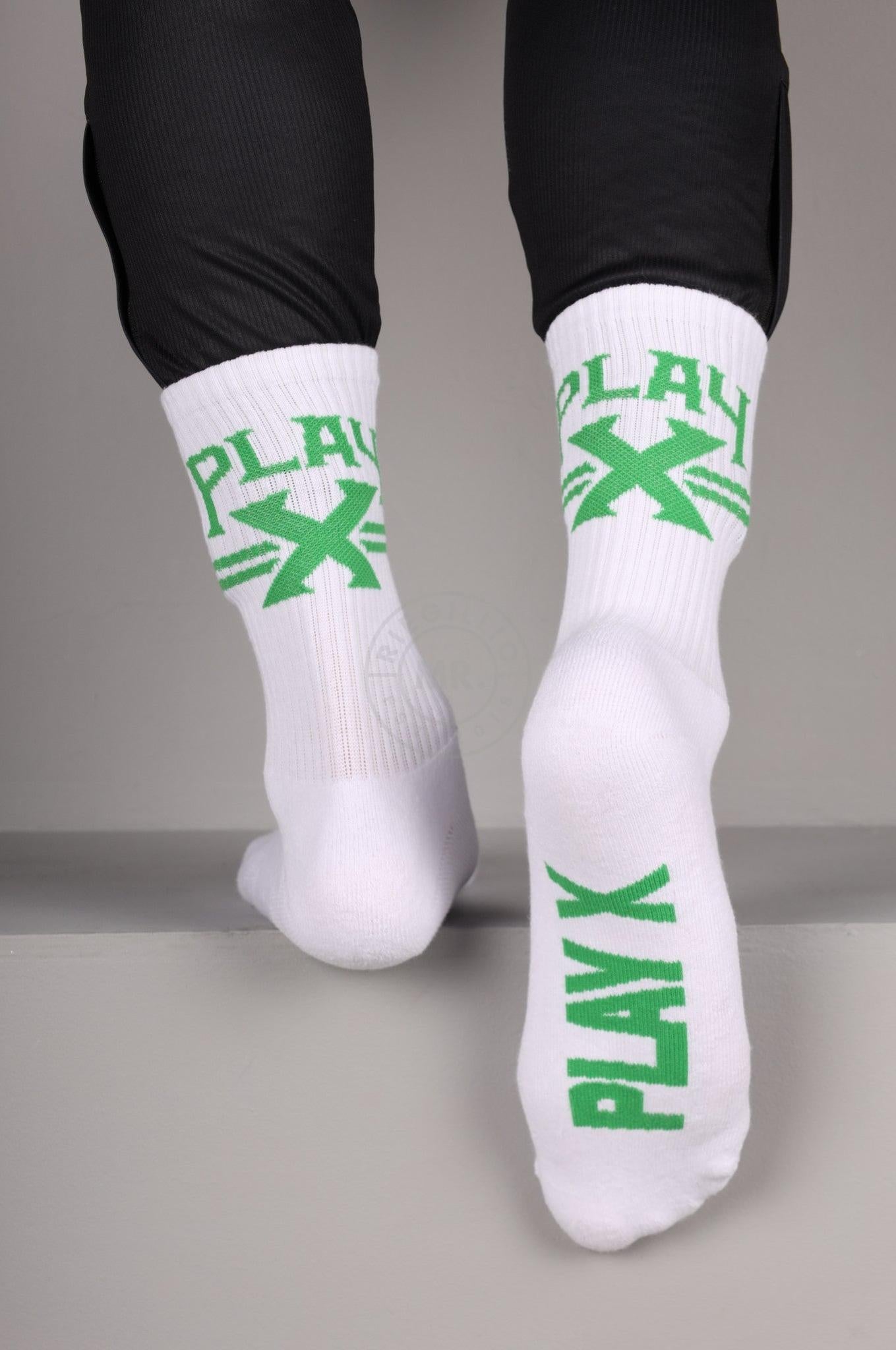SNKRFTSH PLAY X Socks at MR. Riegillio