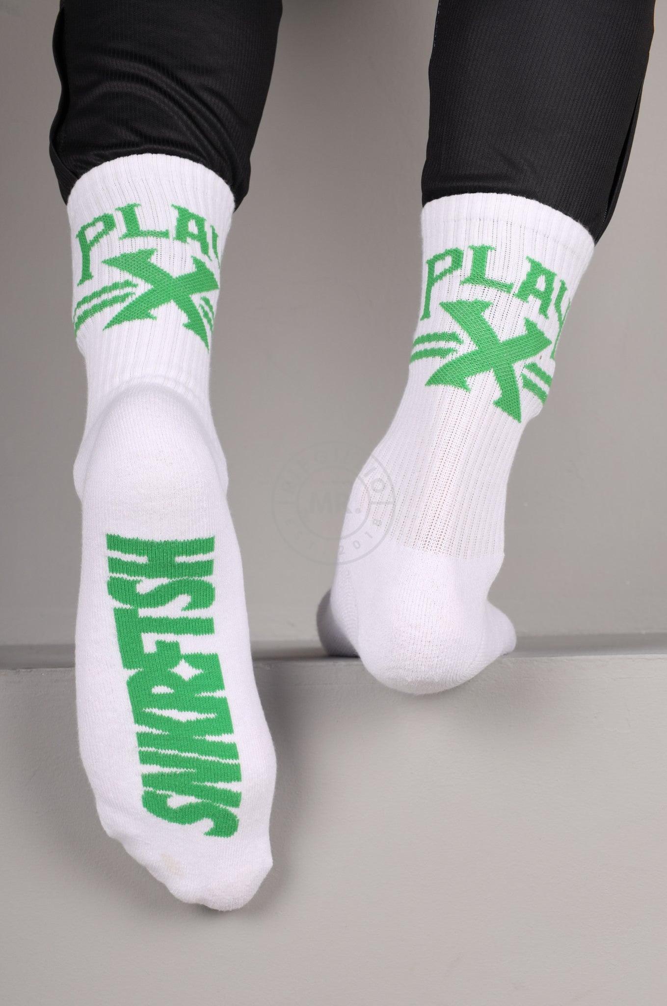 SNKRFTSH PLAY X Socks at MR. Riegillio