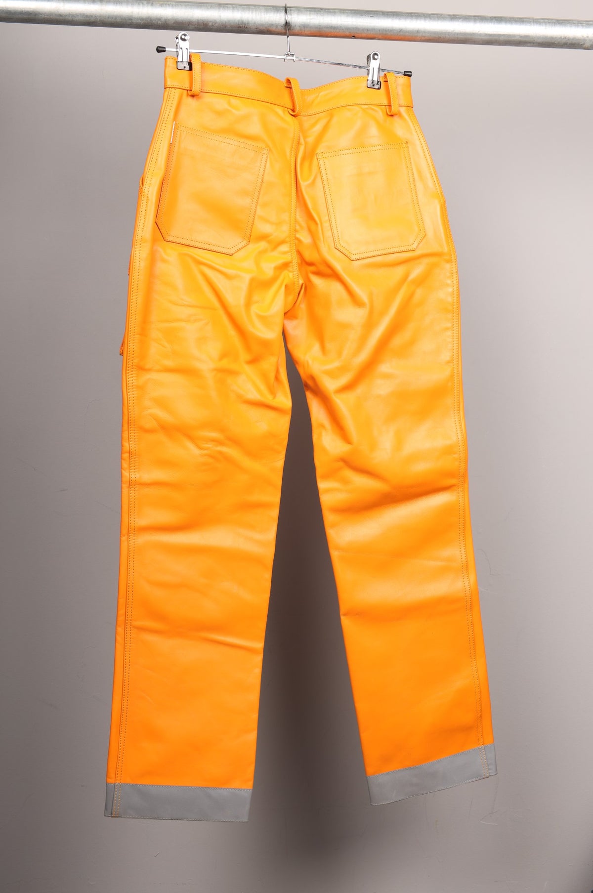 #155 Cowhide Leather Pants