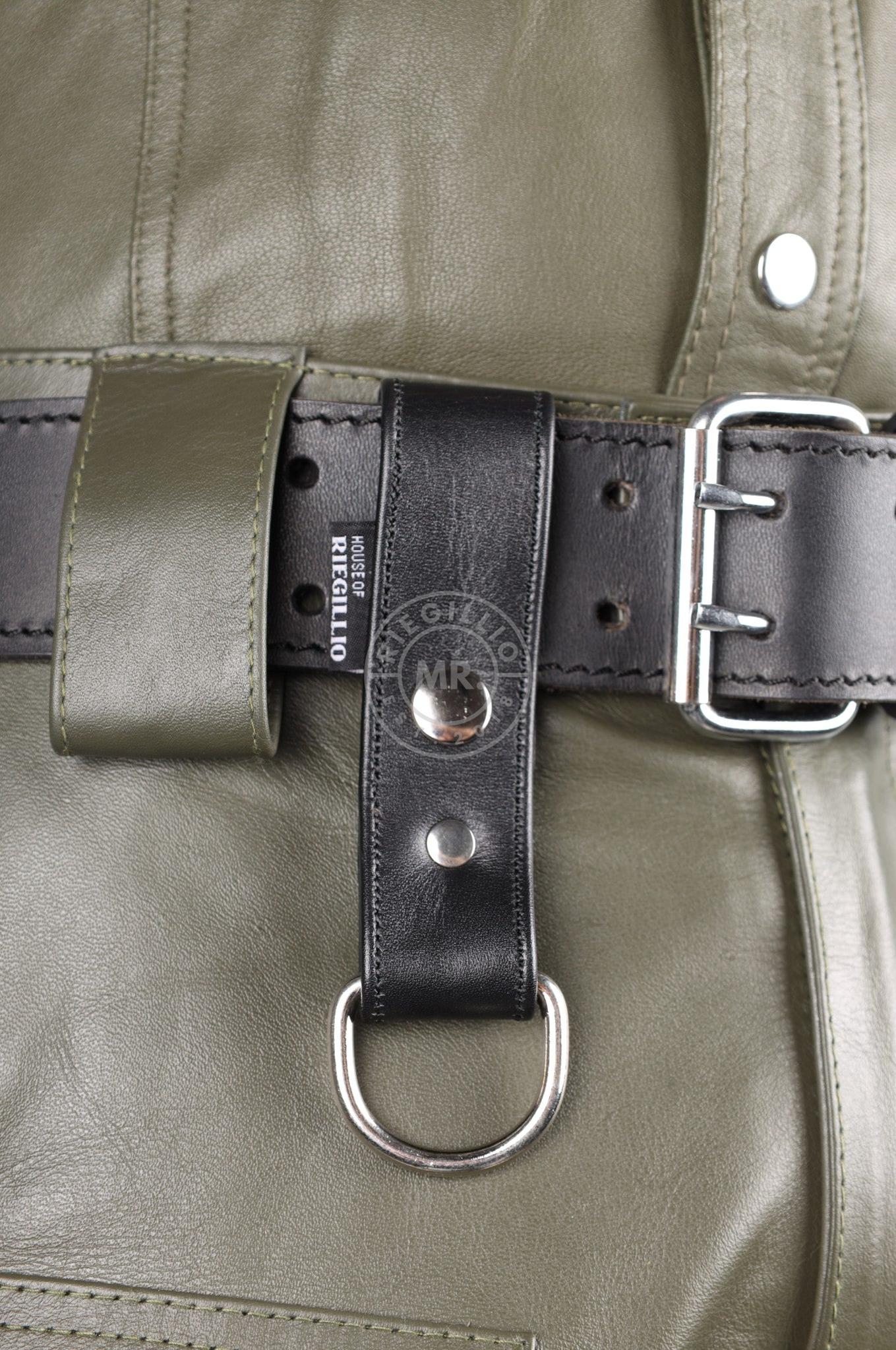 Leather D-Ring Holder at MR. Riegillio