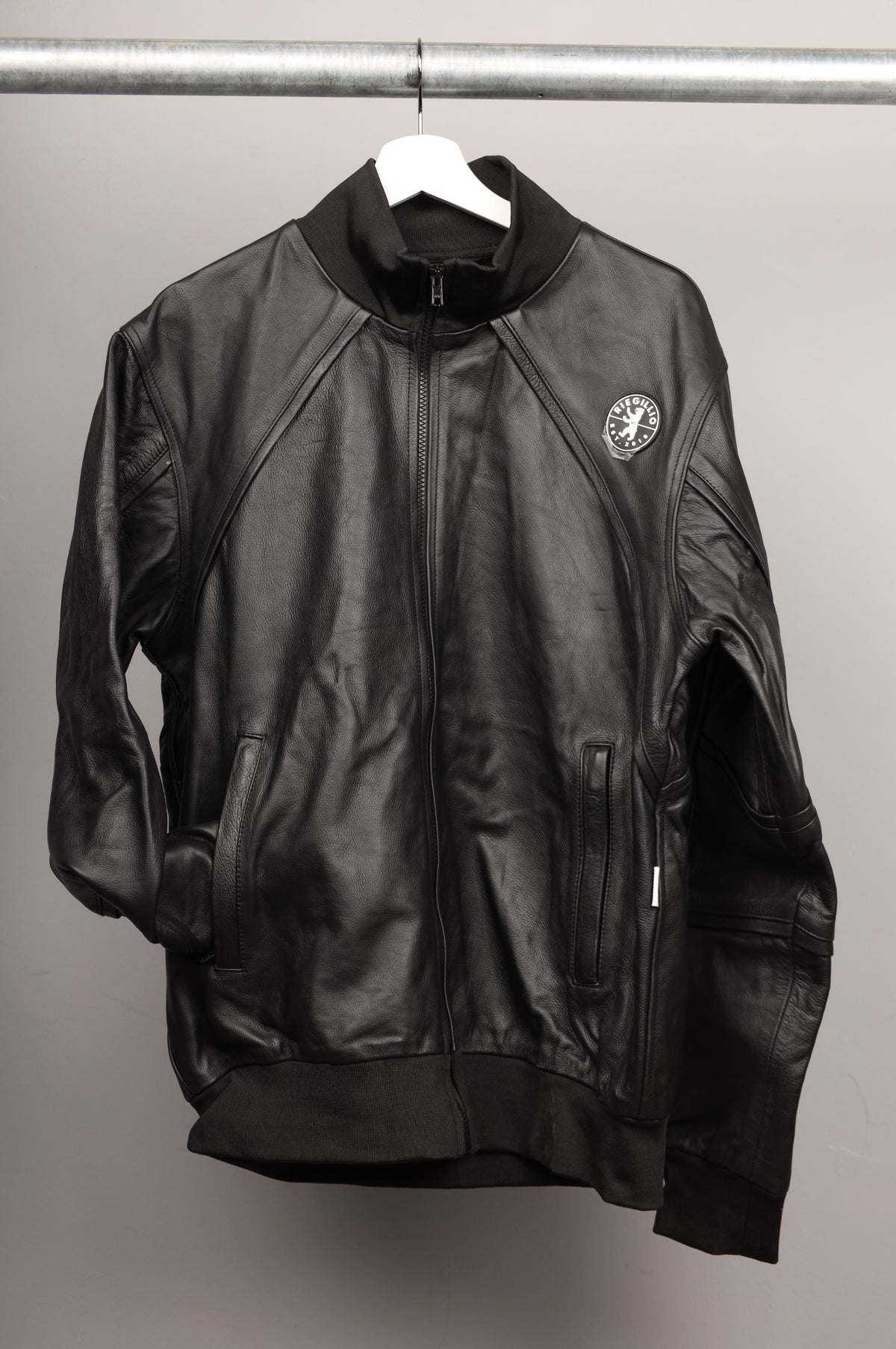 #224 Cowhide Leather Jacket