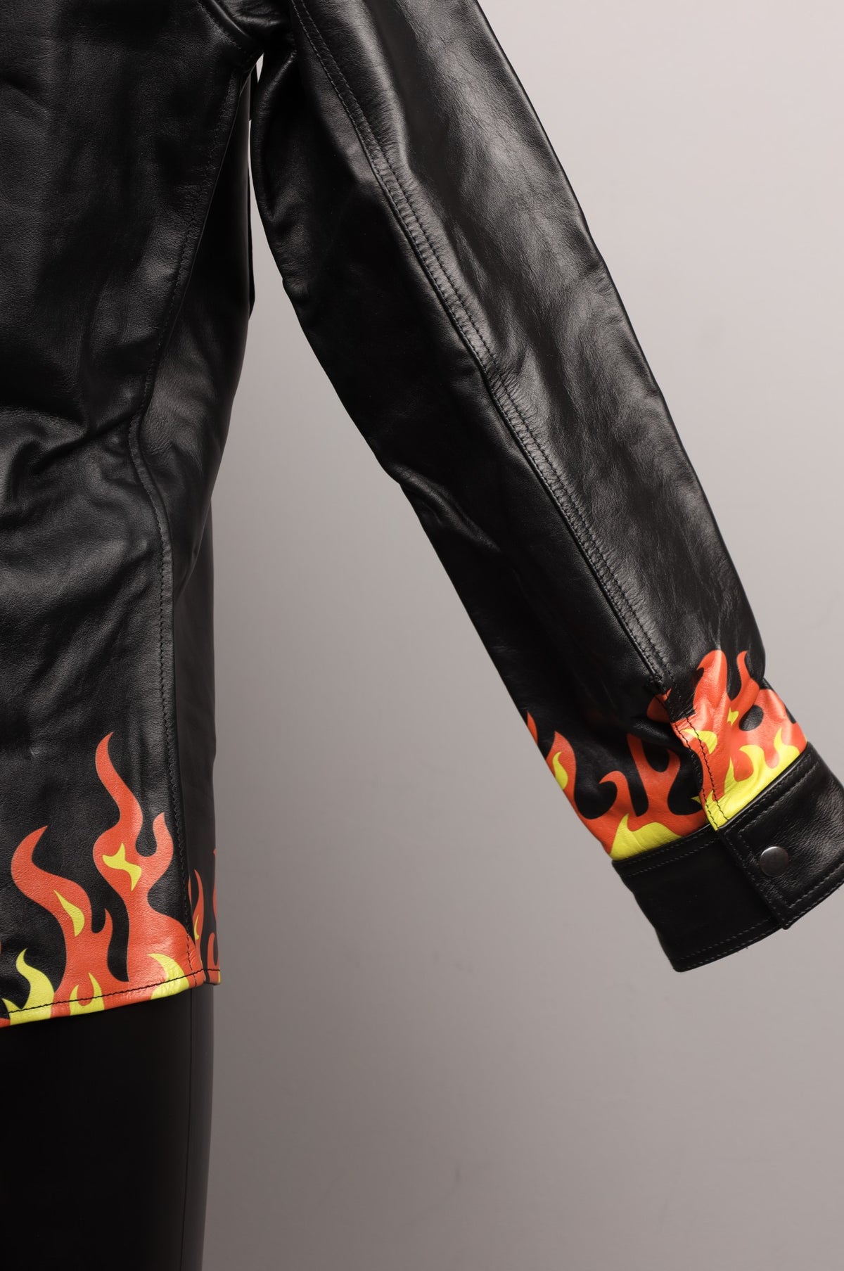 #227 Cowhide Leather Jacket