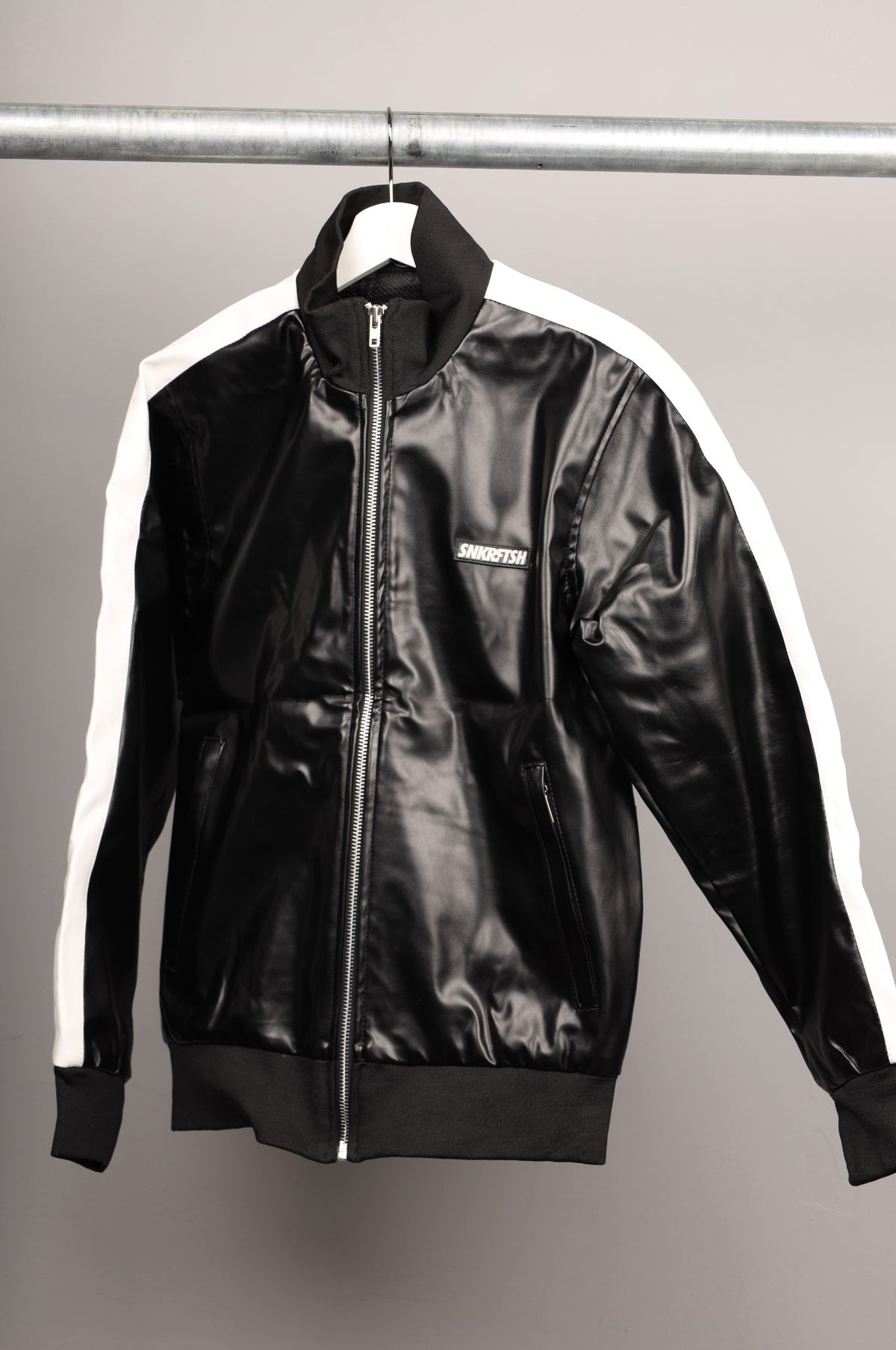#240 FAUX Leather Jacket