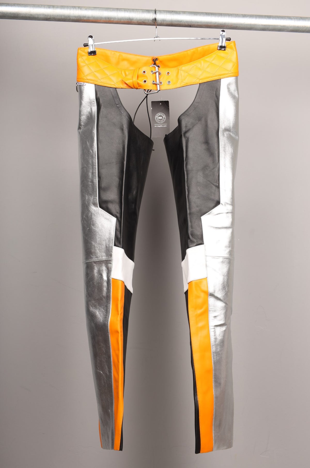 #259 Cowhide Leather Pants