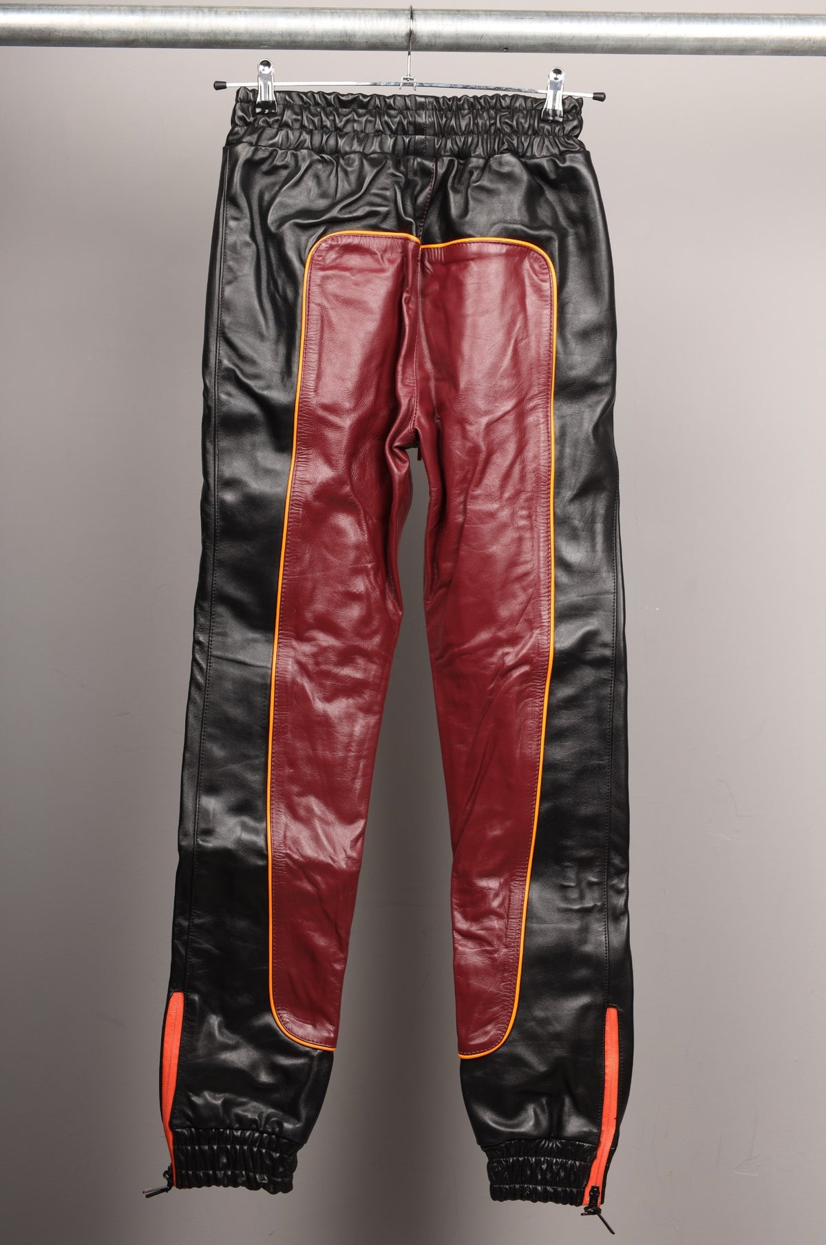 #260 Cowhide Leather Pants