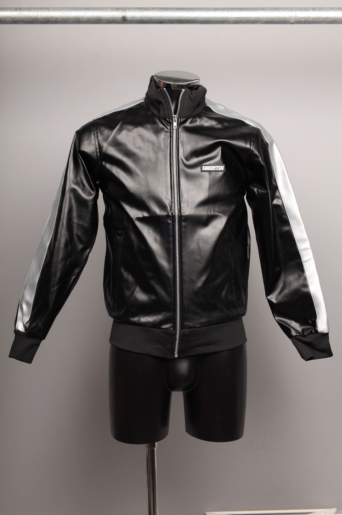 #319 FAUX Leather Jacket