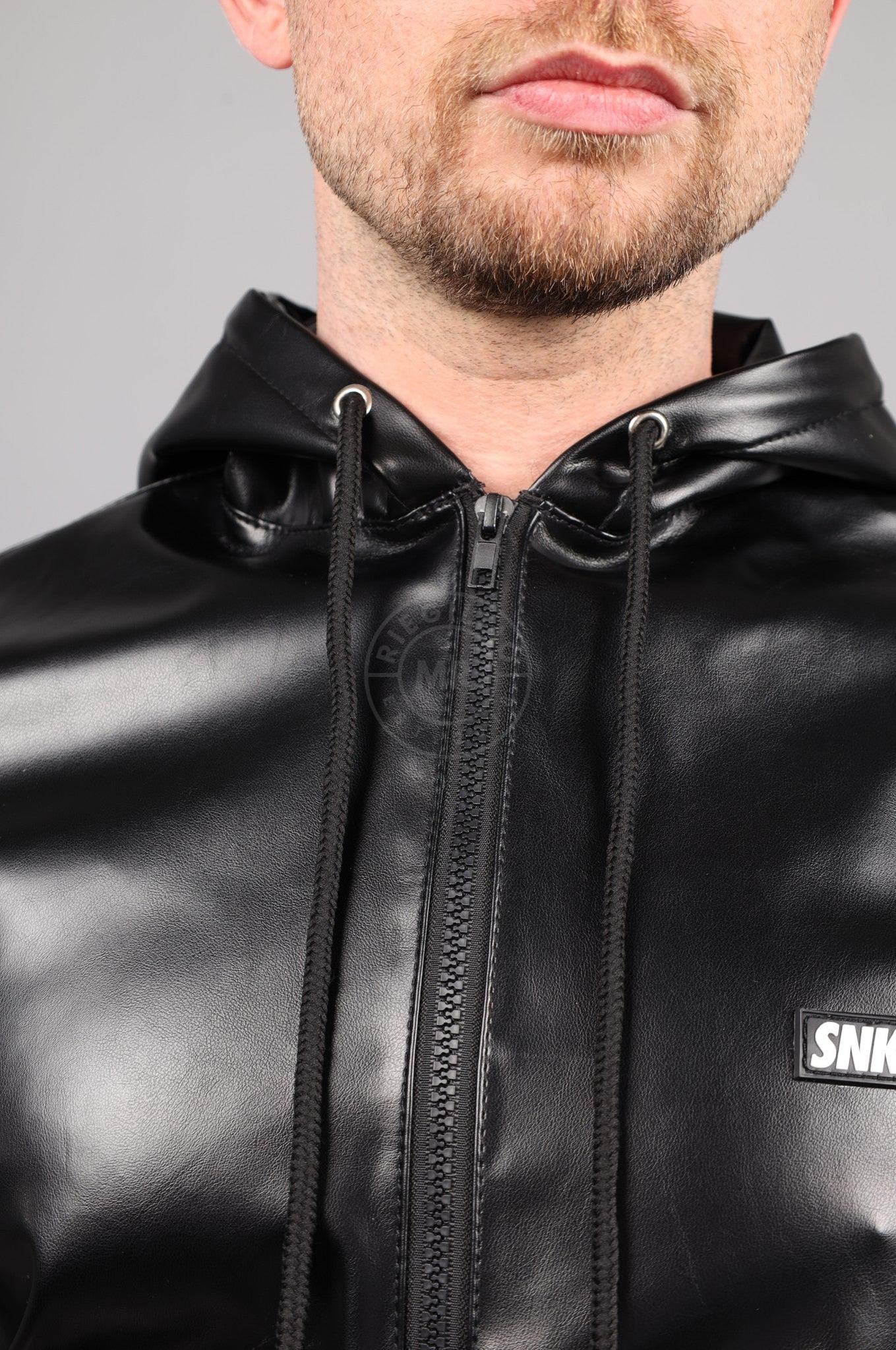 Black MR. Zip Up Hoodie at MR. Riegillio