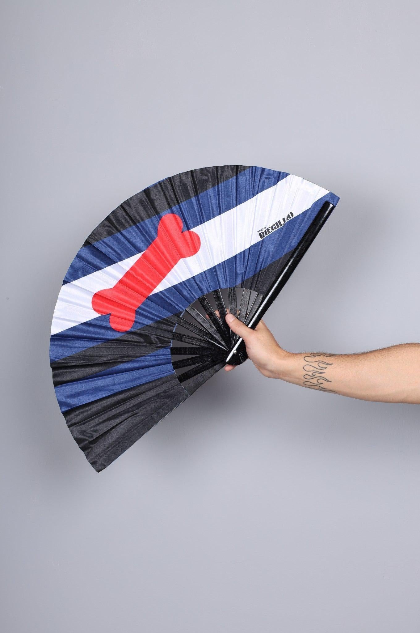 Puppy Pride Fan at MR. Riegillio