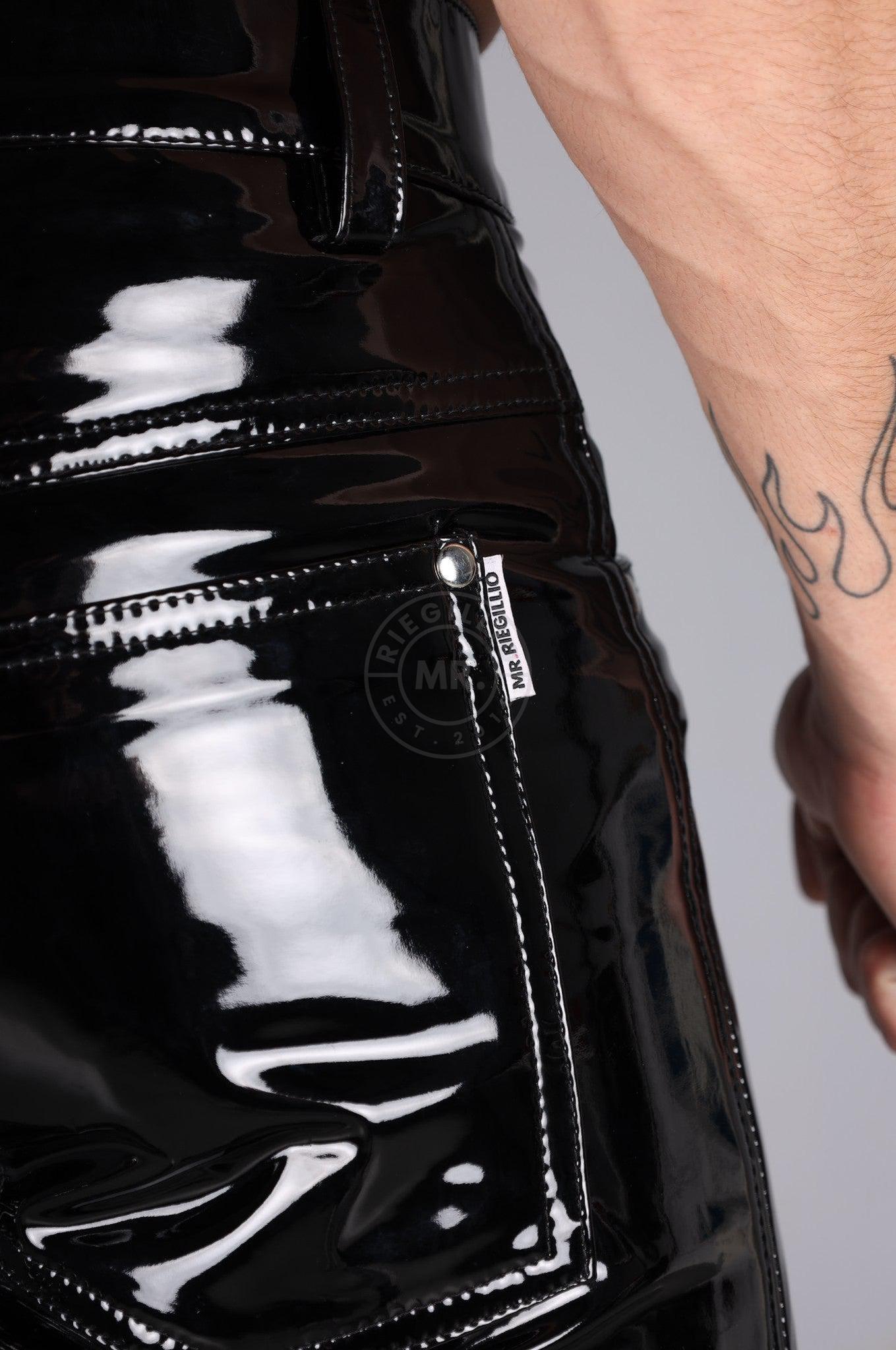 Black PVC Pants at MR. Riegillio