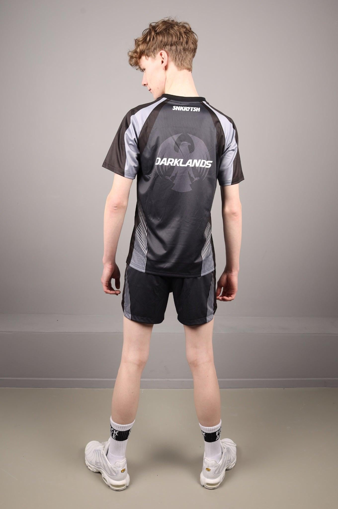 SNKRFTSH x DARKLANDS Sports T-Shirt at MR. Riegillio