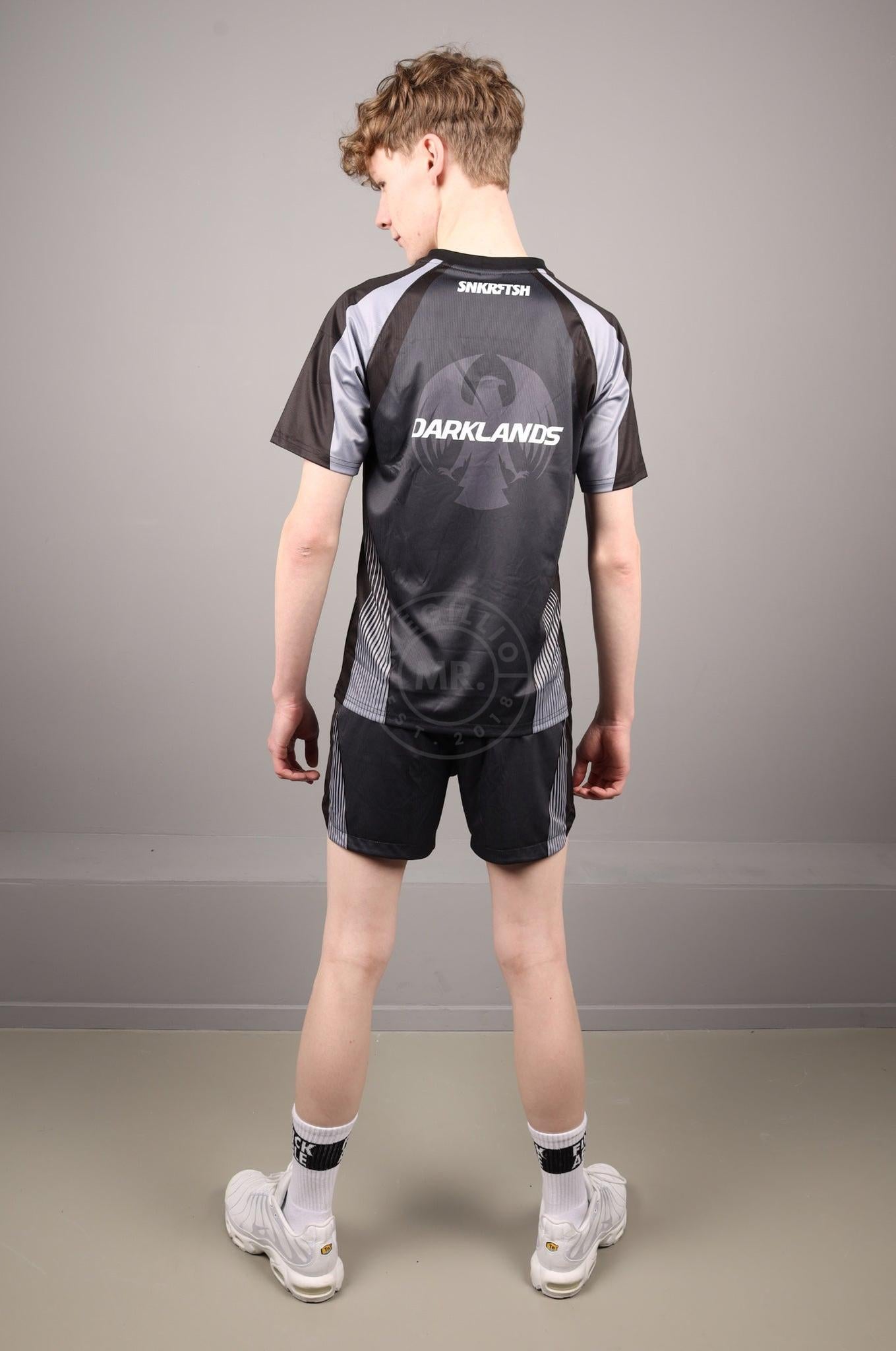 SNKRFTSH x DARKLANDS Sports T-Shirt at MR. Riegillio