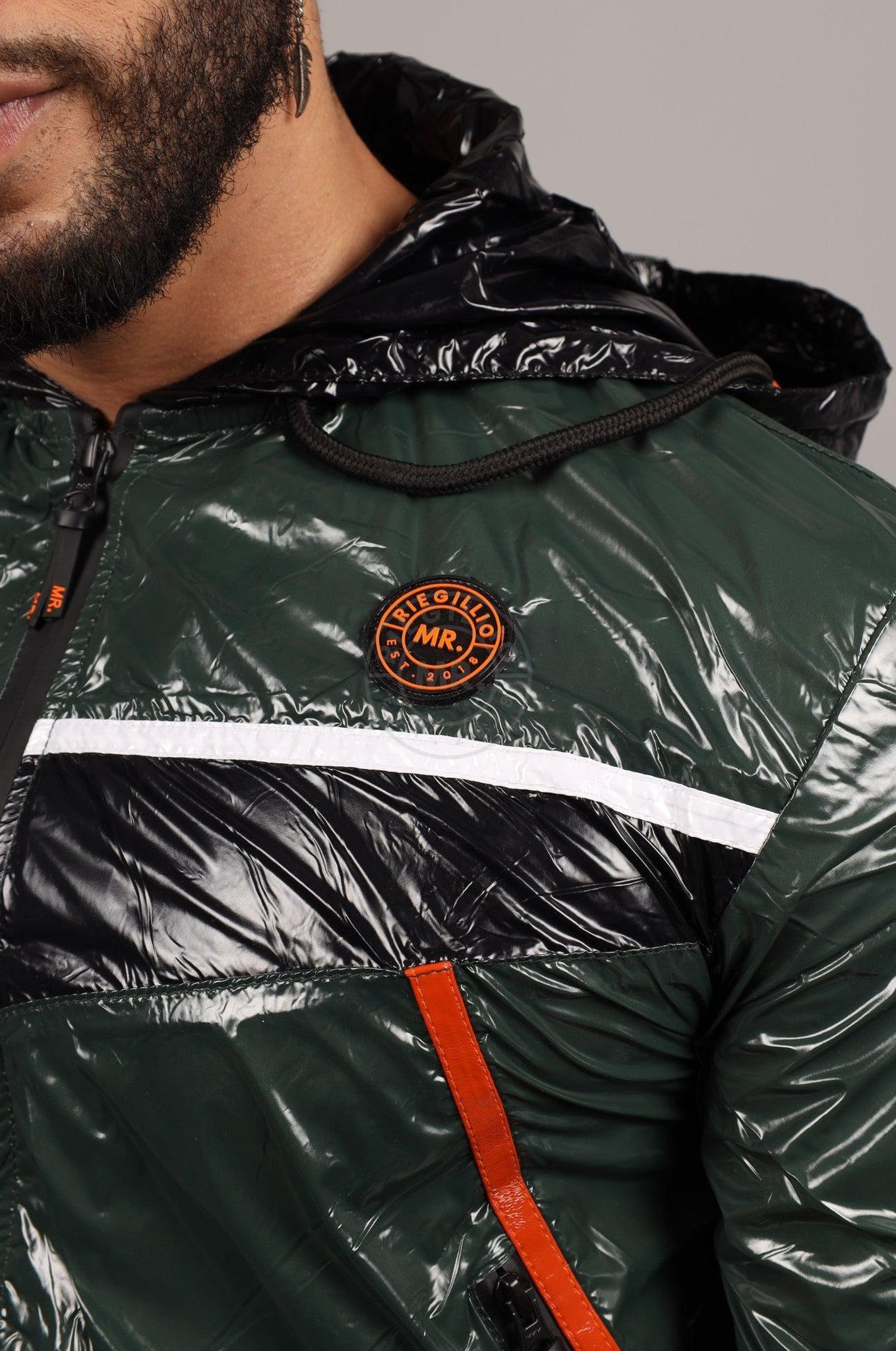 Shiny Nylon Tracksuit Jacket - LUCIOS at MR. Riegillio